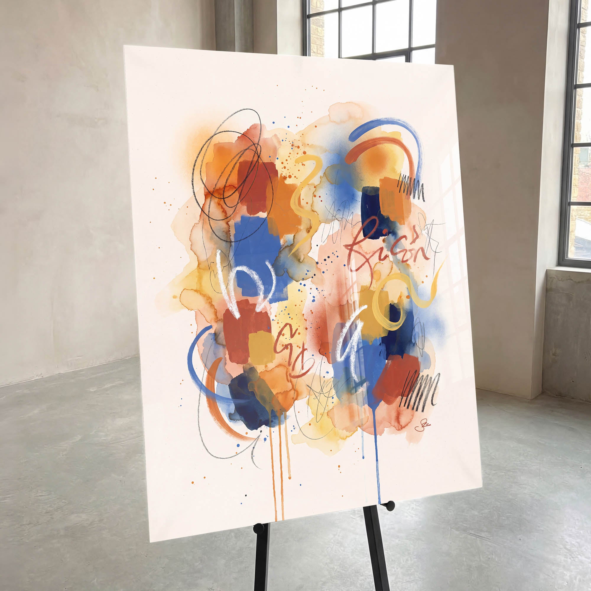 Ochre Rhythm No. 1