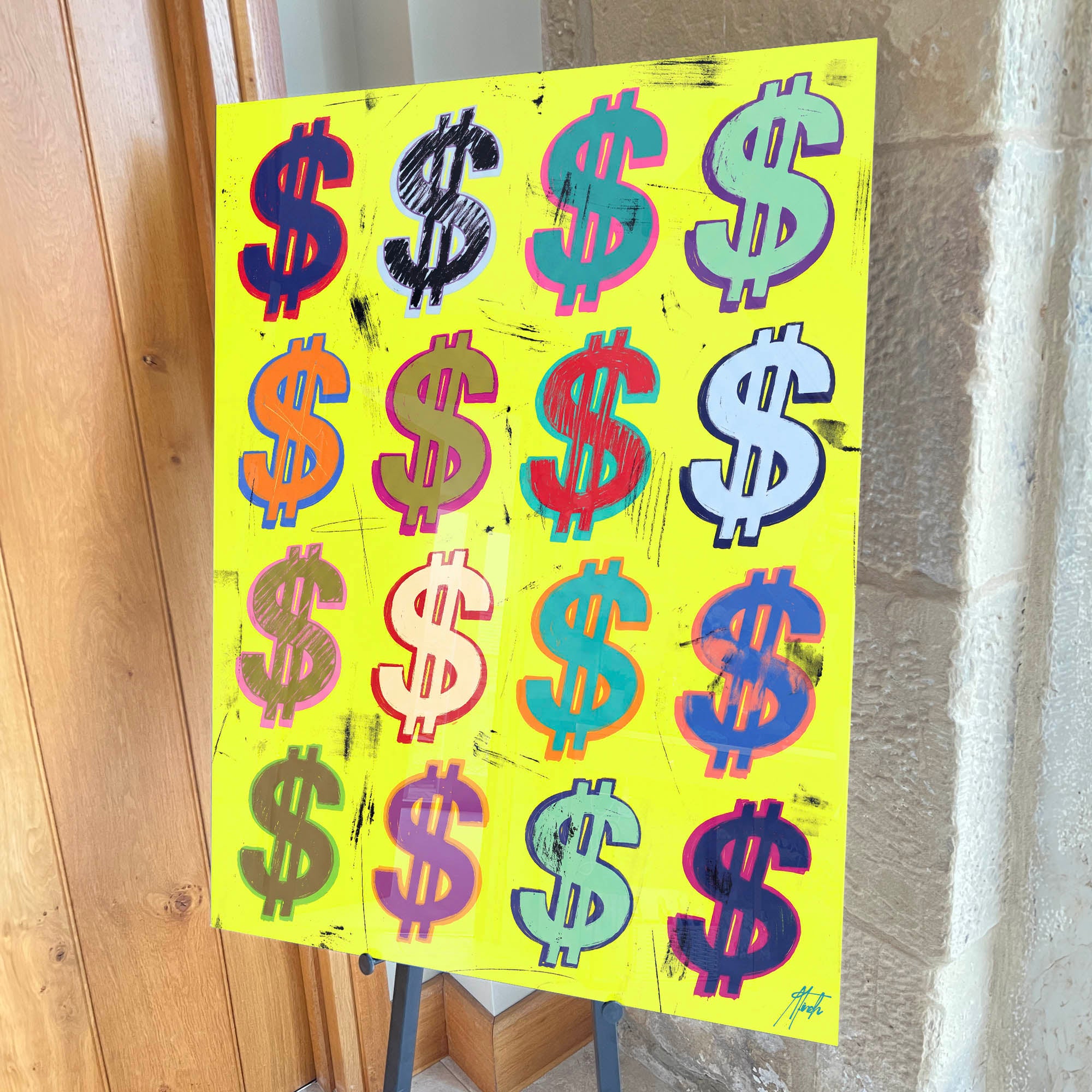 Dollar Signs — Yellow