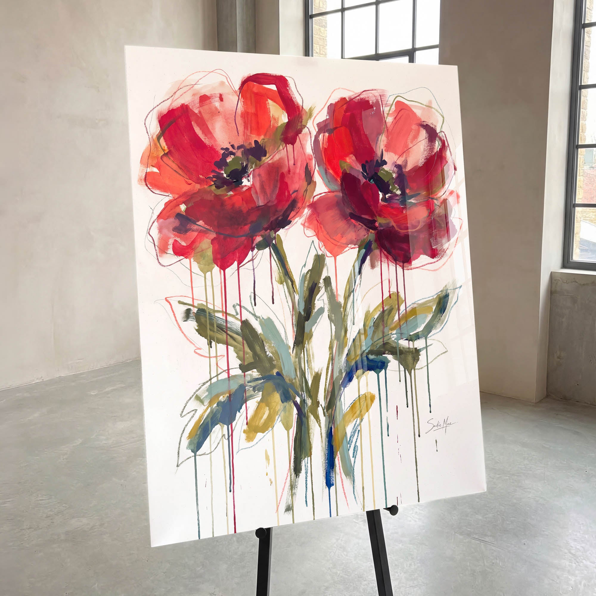 Crimson Poppies