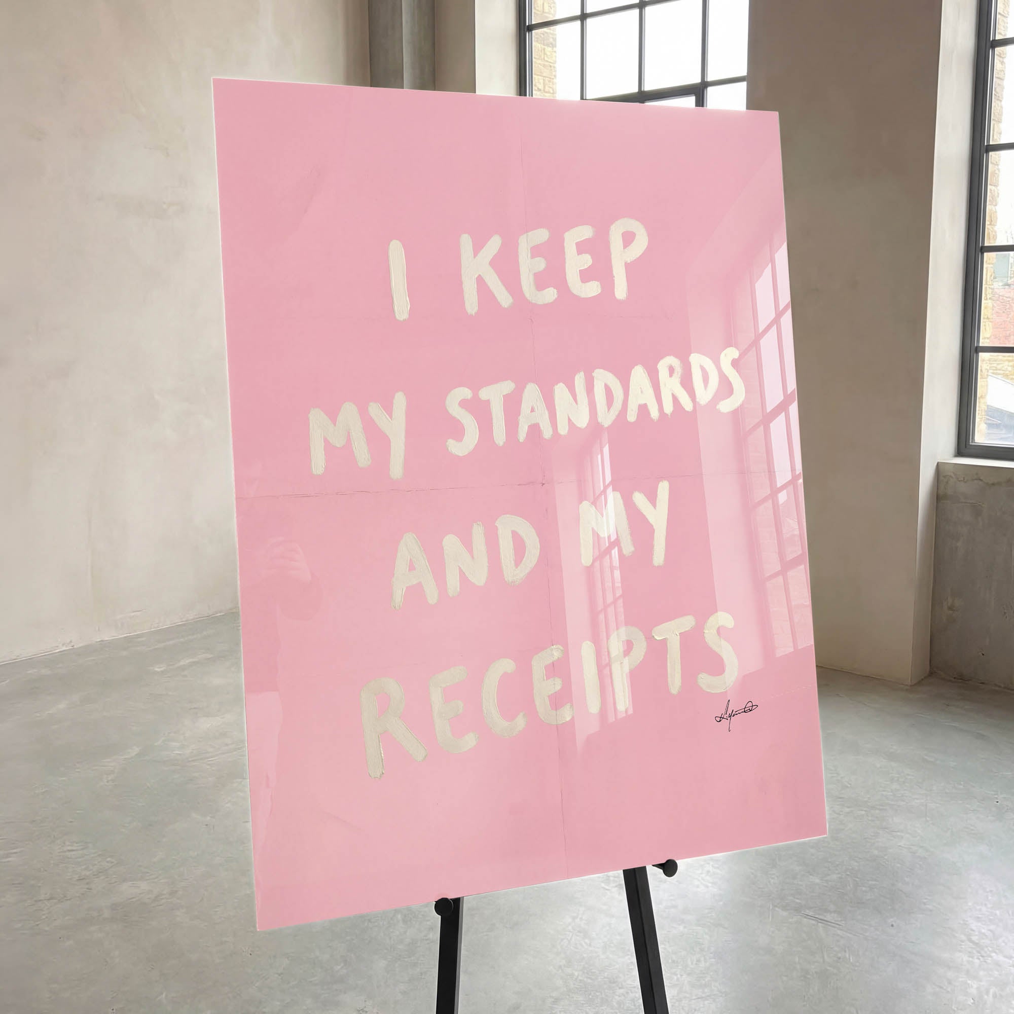Standards and Receipts