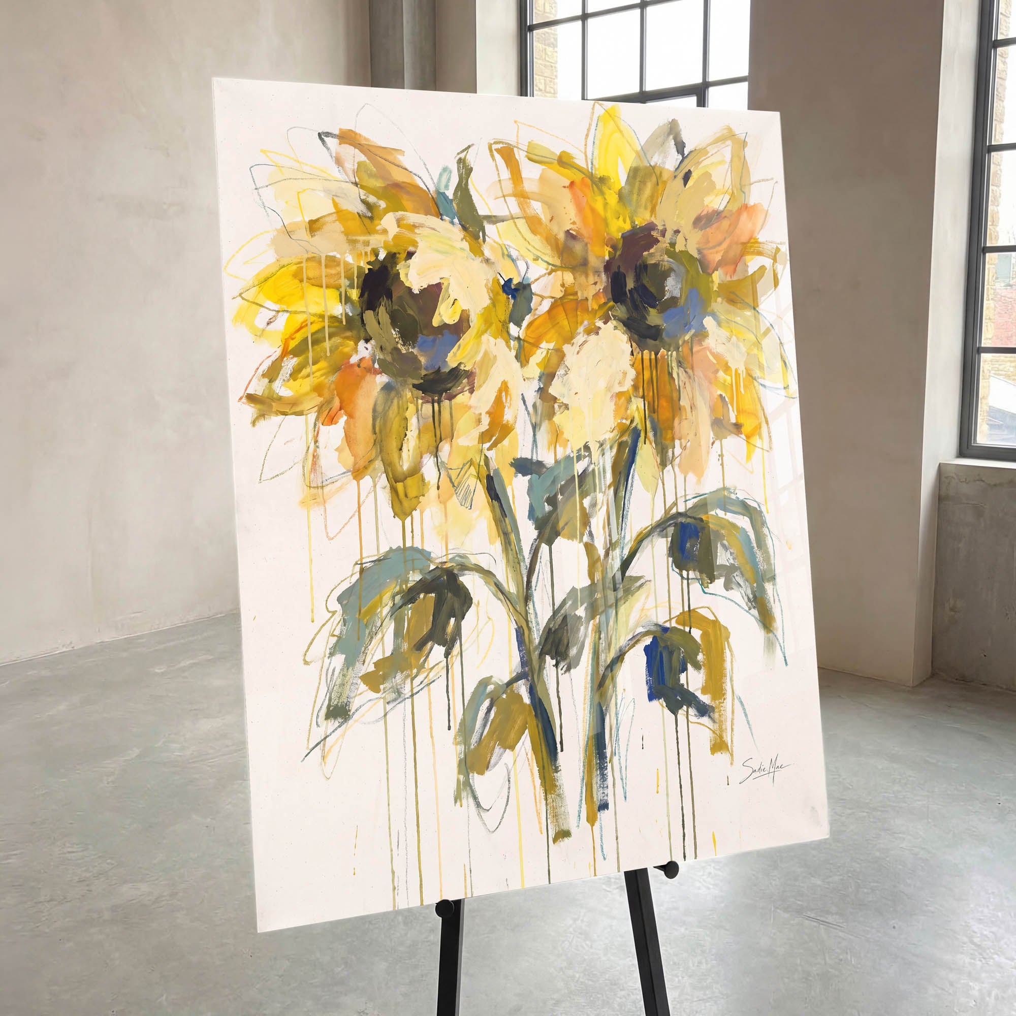 Ochre Sunflowers