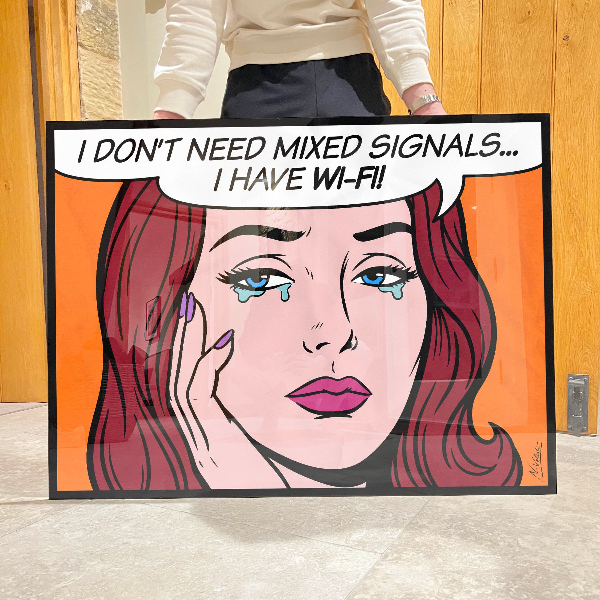 Mixed signals...