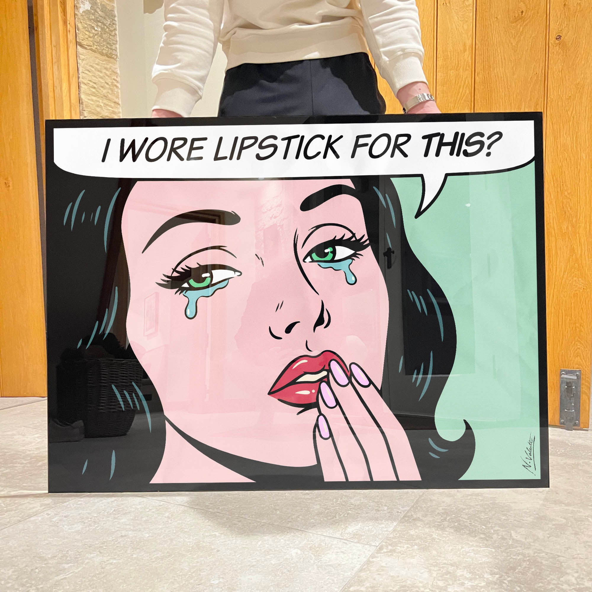 Lipstick for this?