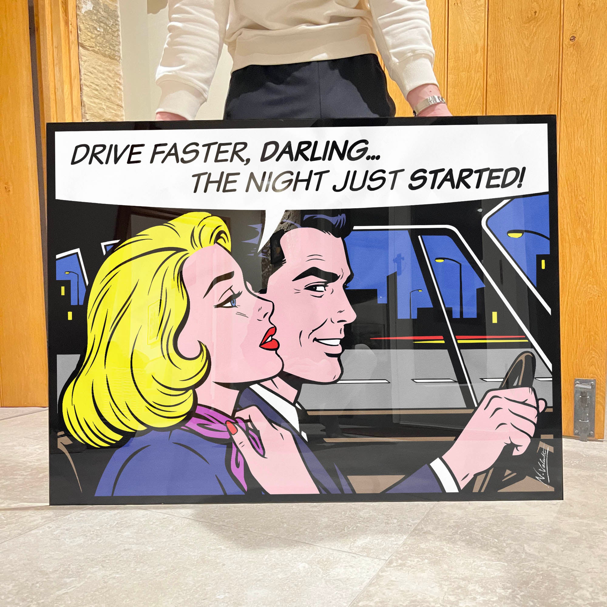 Driver faster, darling