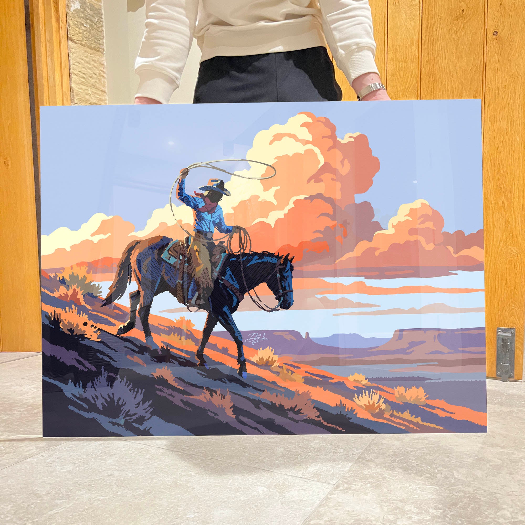 Cloudbank Cowgirl