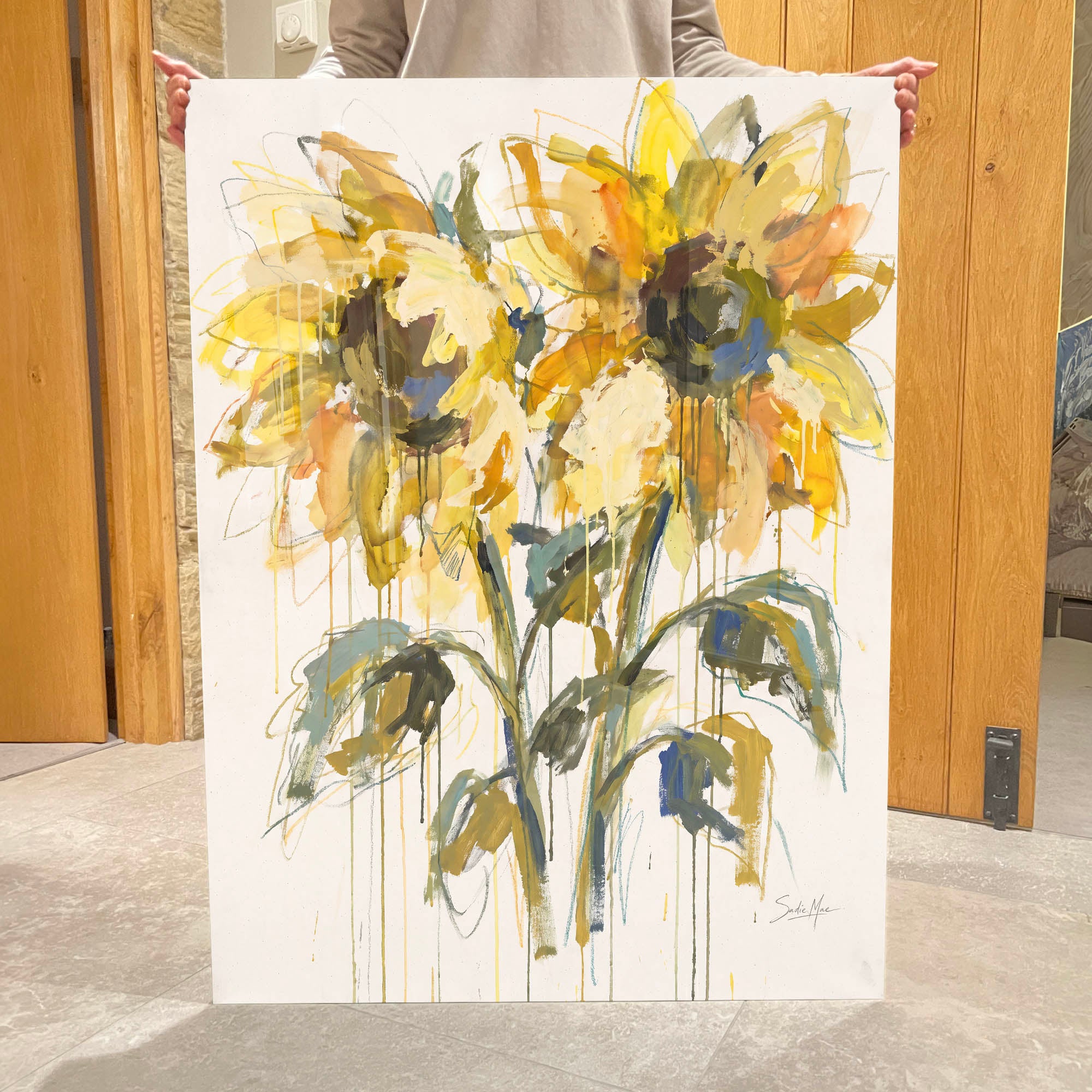 Ochre Sunflowers