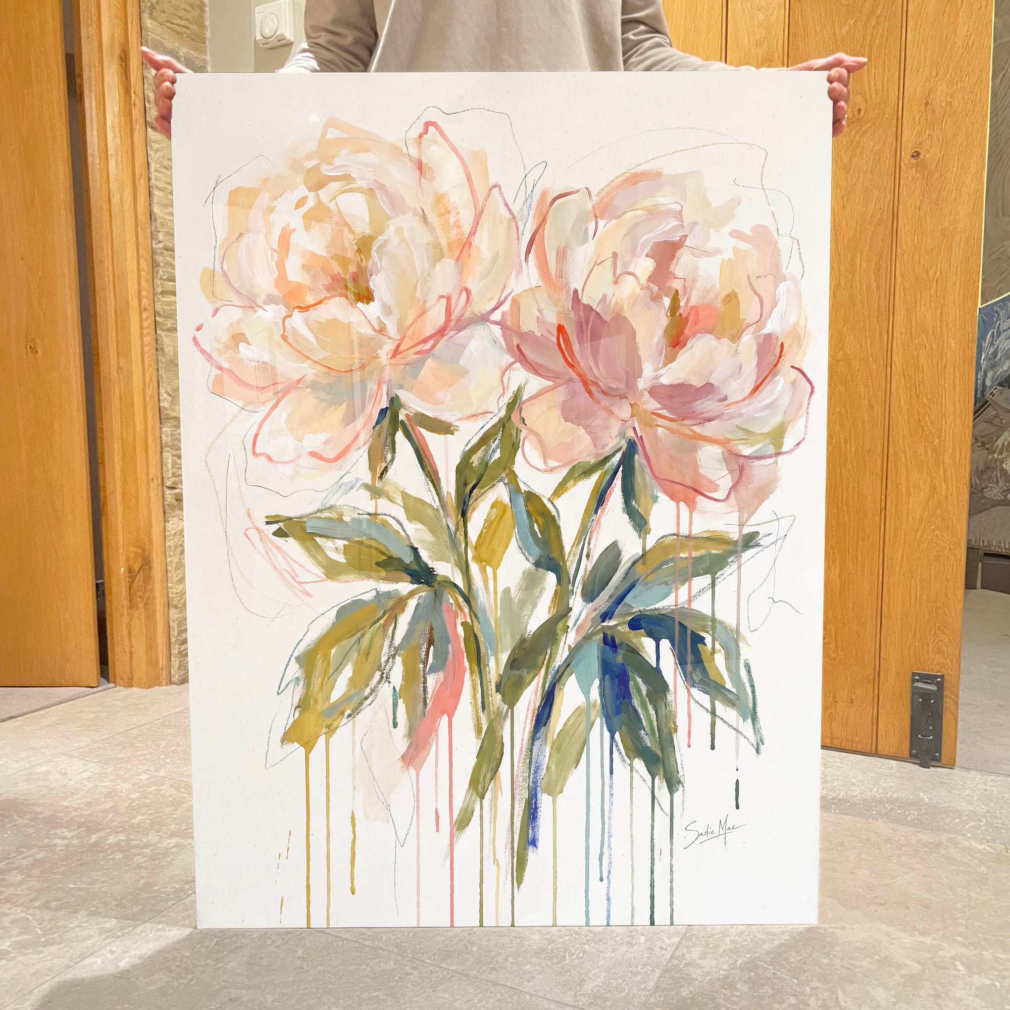 Coral Peonies
