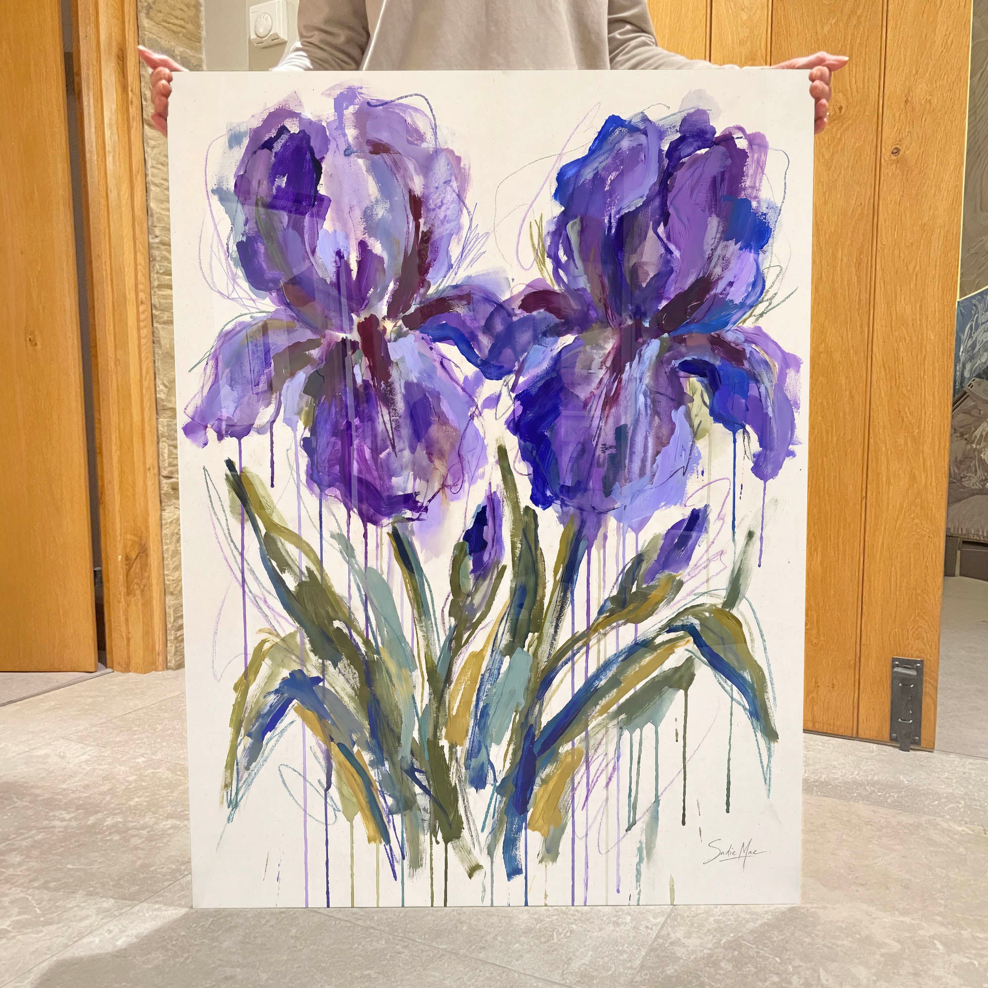 Amethyst Irises
