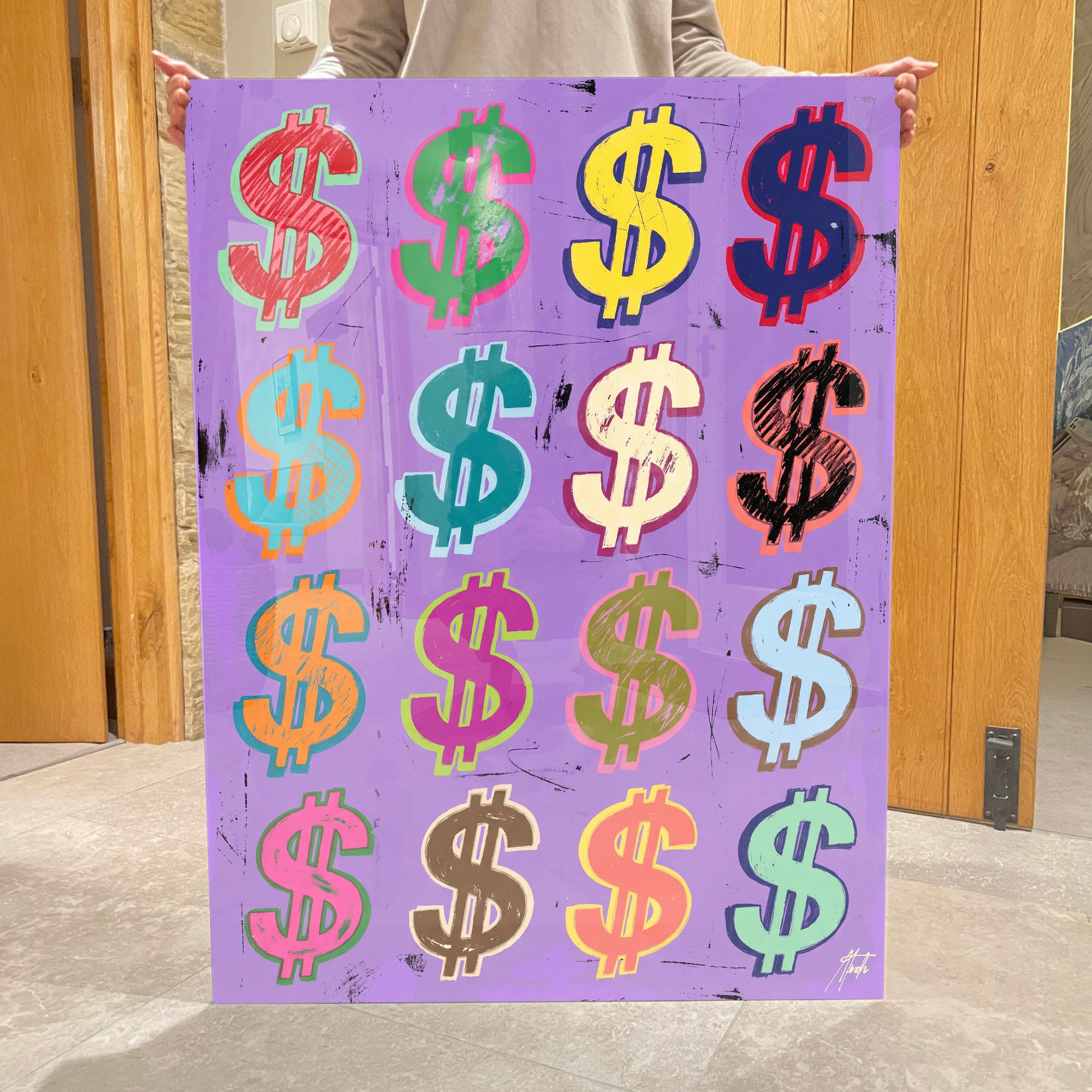 Dollar Signs — Lilac