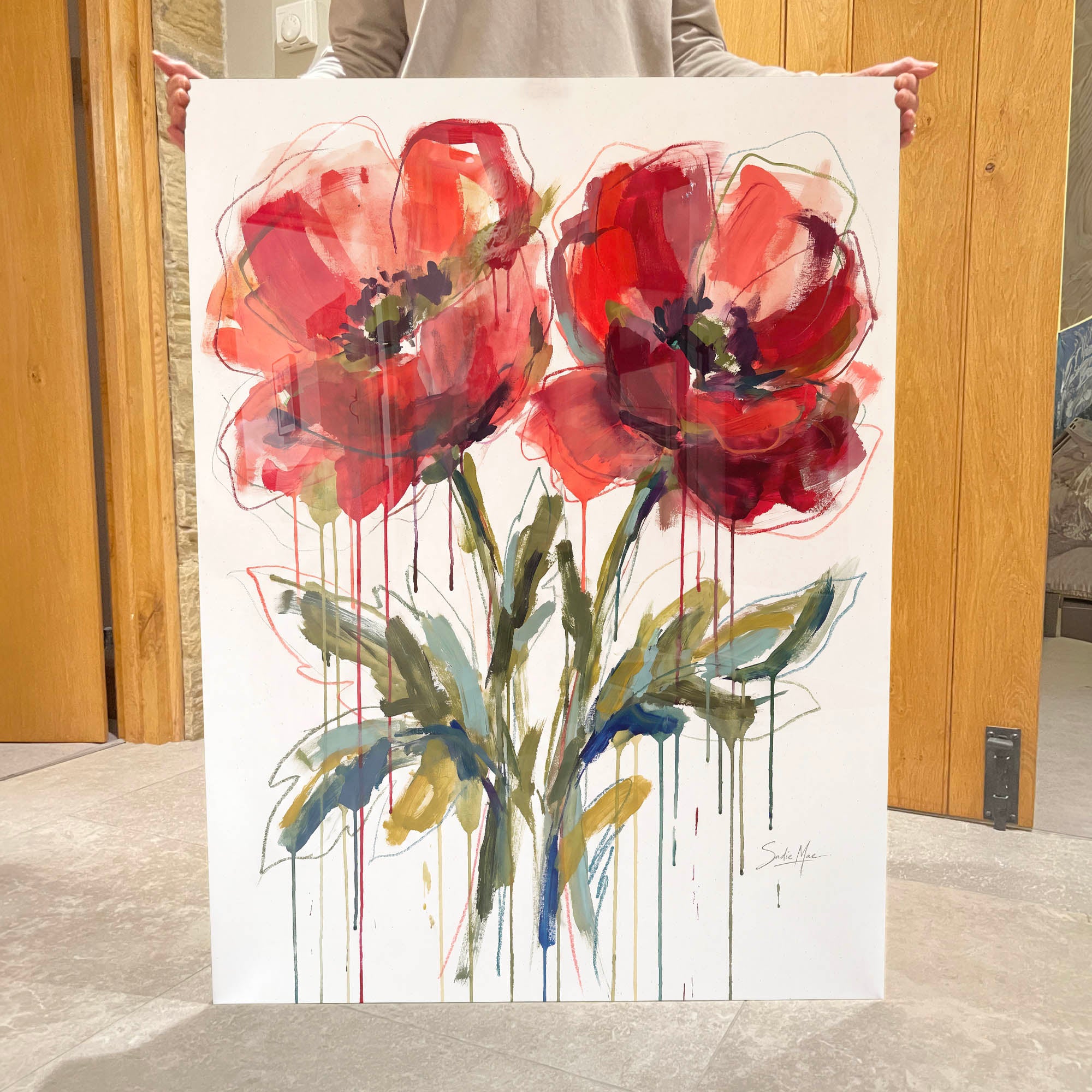 Crimson Poppies