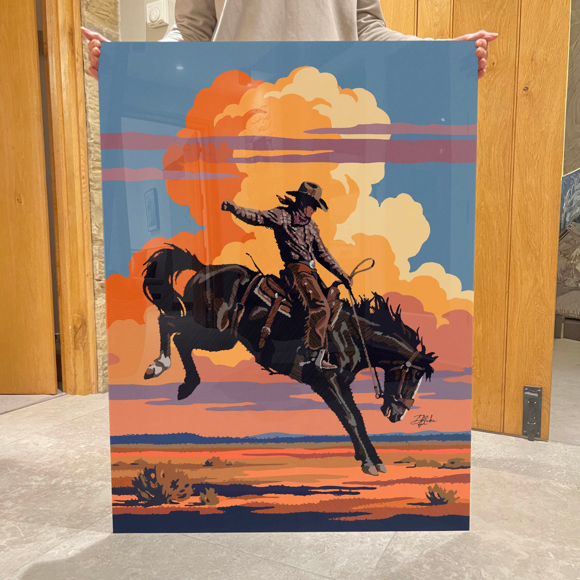 Sunset Bronco