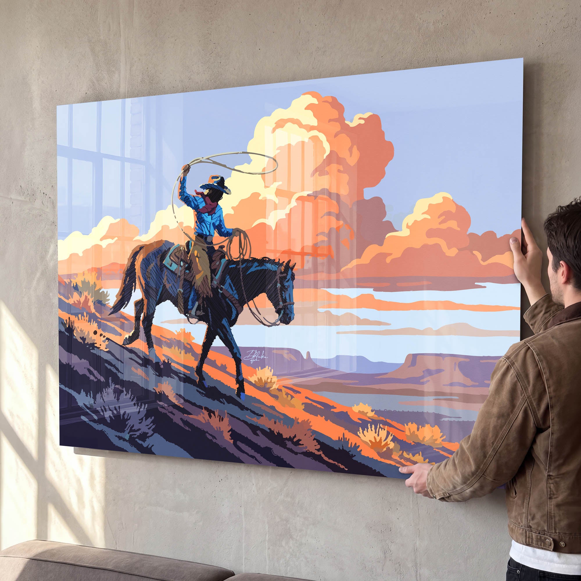 Cloudbank Cowgirl