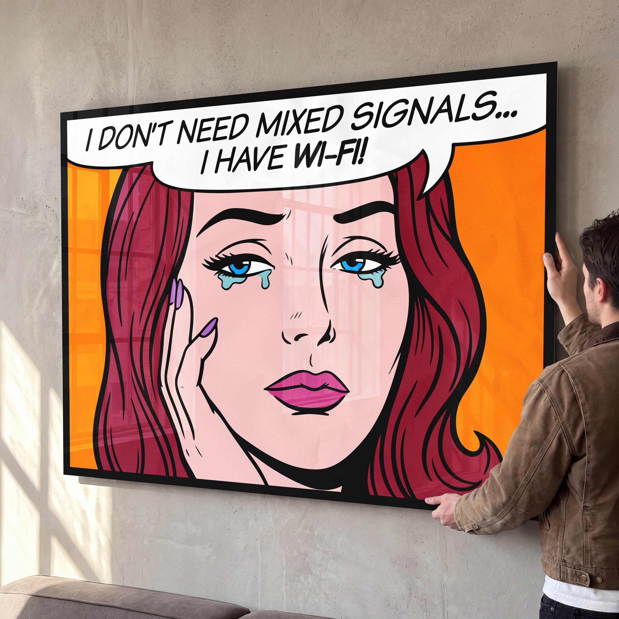 Mixed signals...