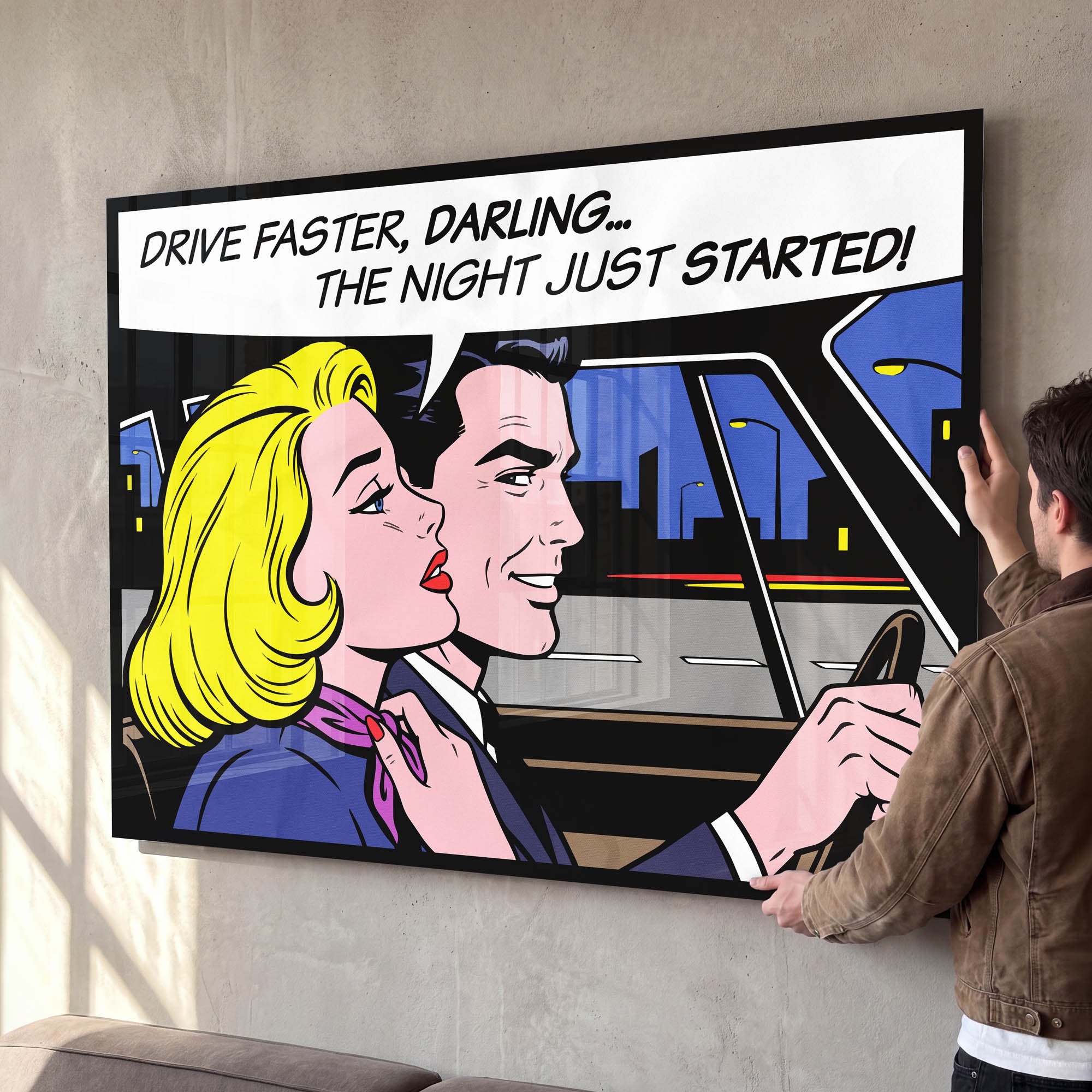 Driver faster, darling