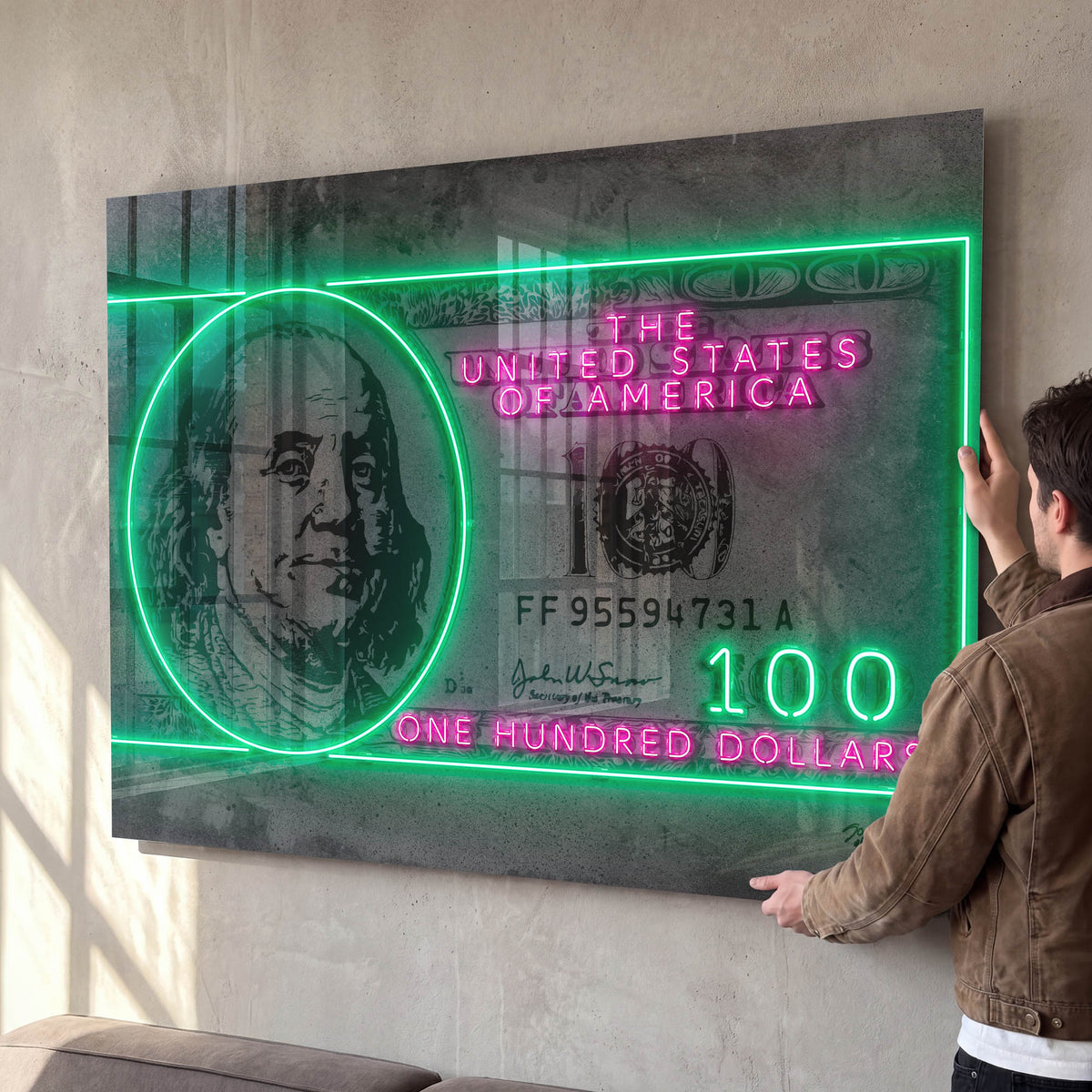 Benjamin Dollar ‘Neon’