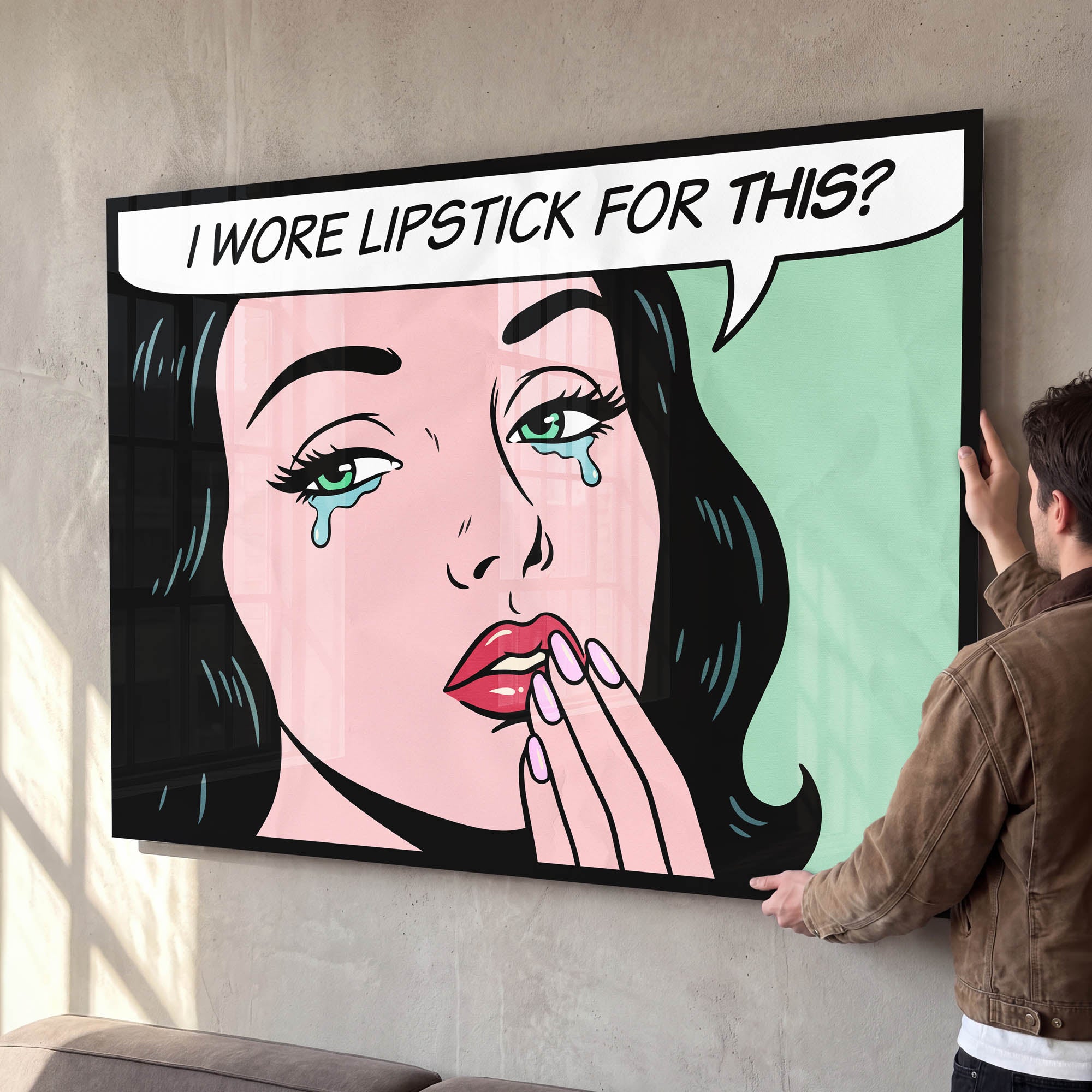Lipstick for this?
