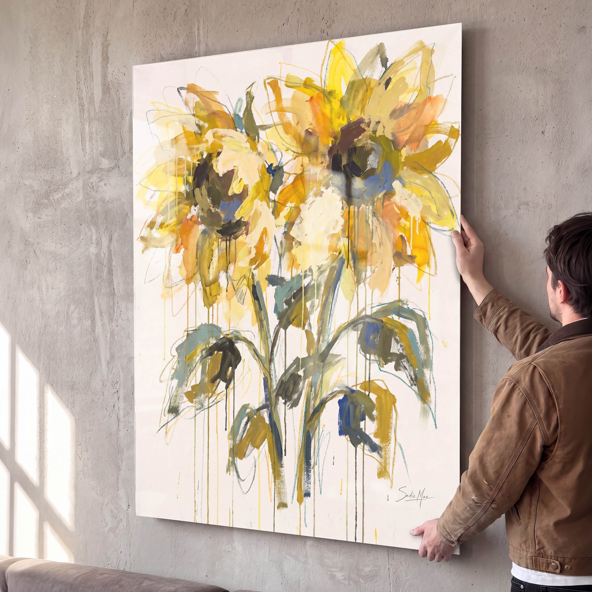 Ochre Sunflowers
