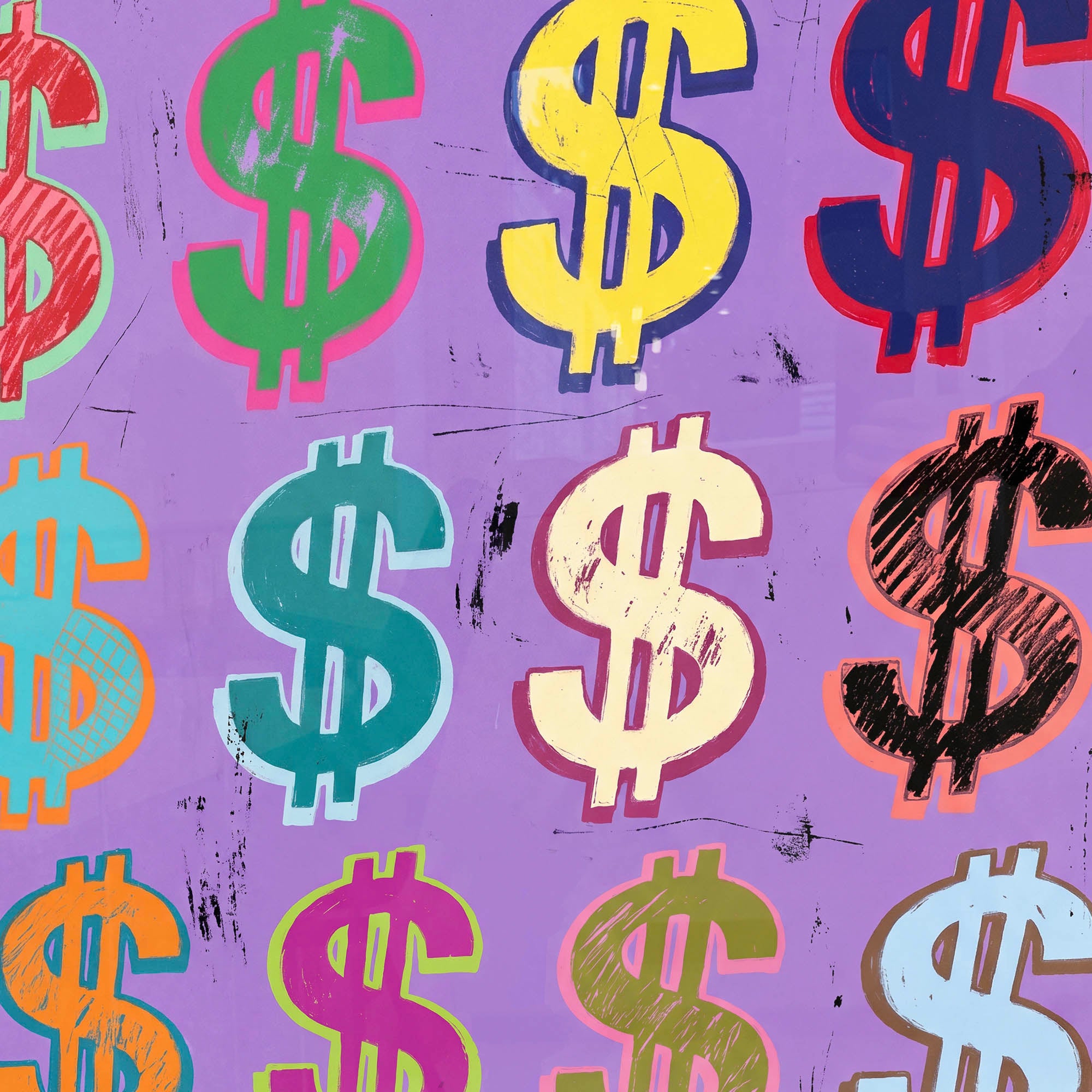 Dollar Signs — Lilac