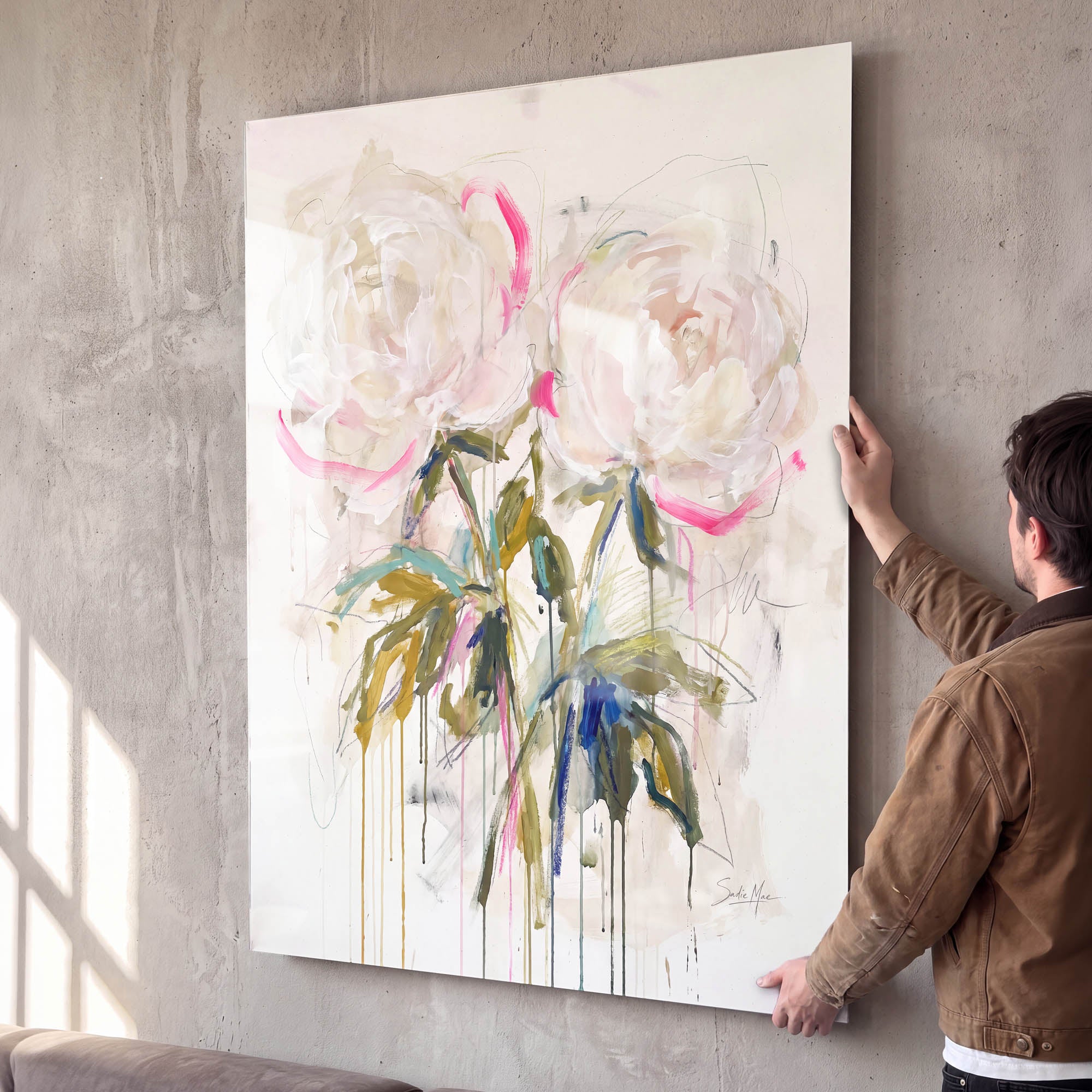 Pearl Peonies
