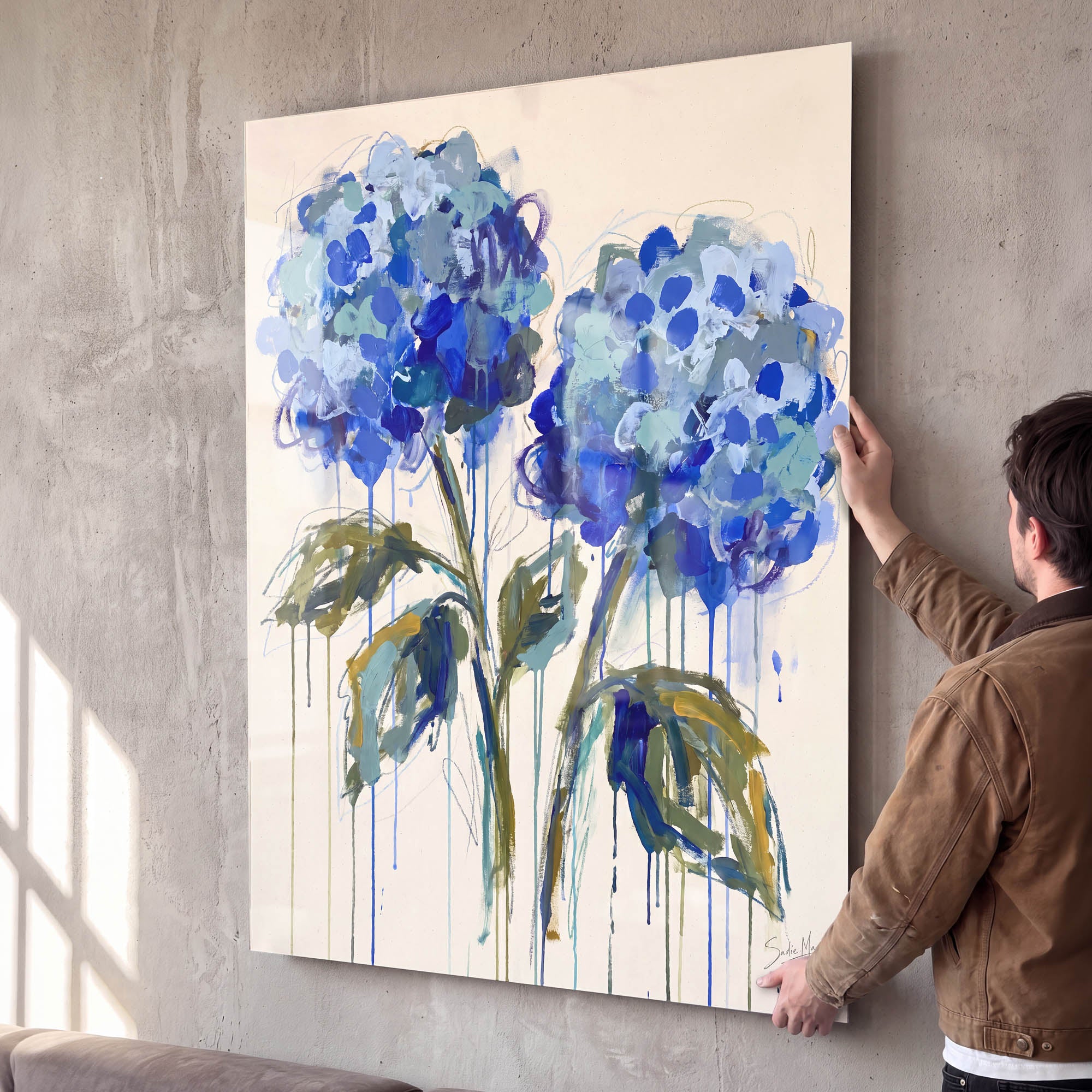 Azure Hydrangeas