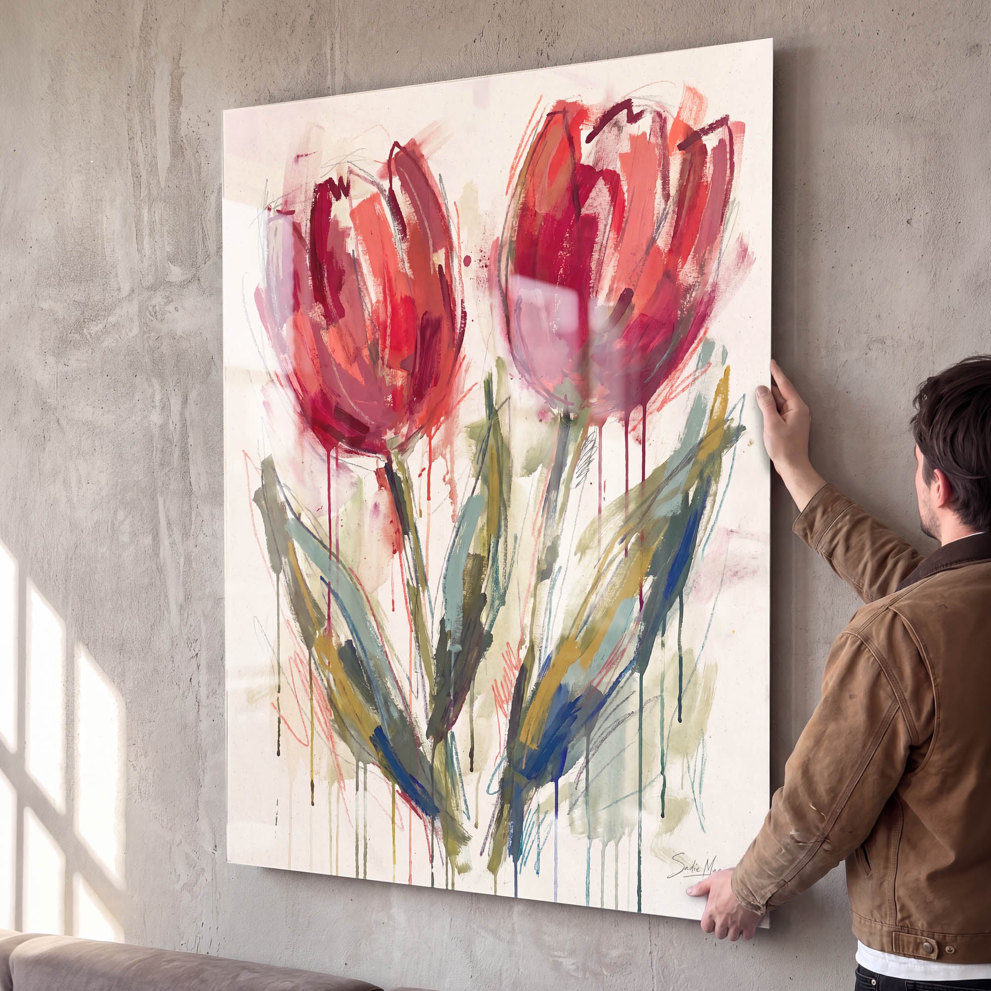 Scarlet Tulips