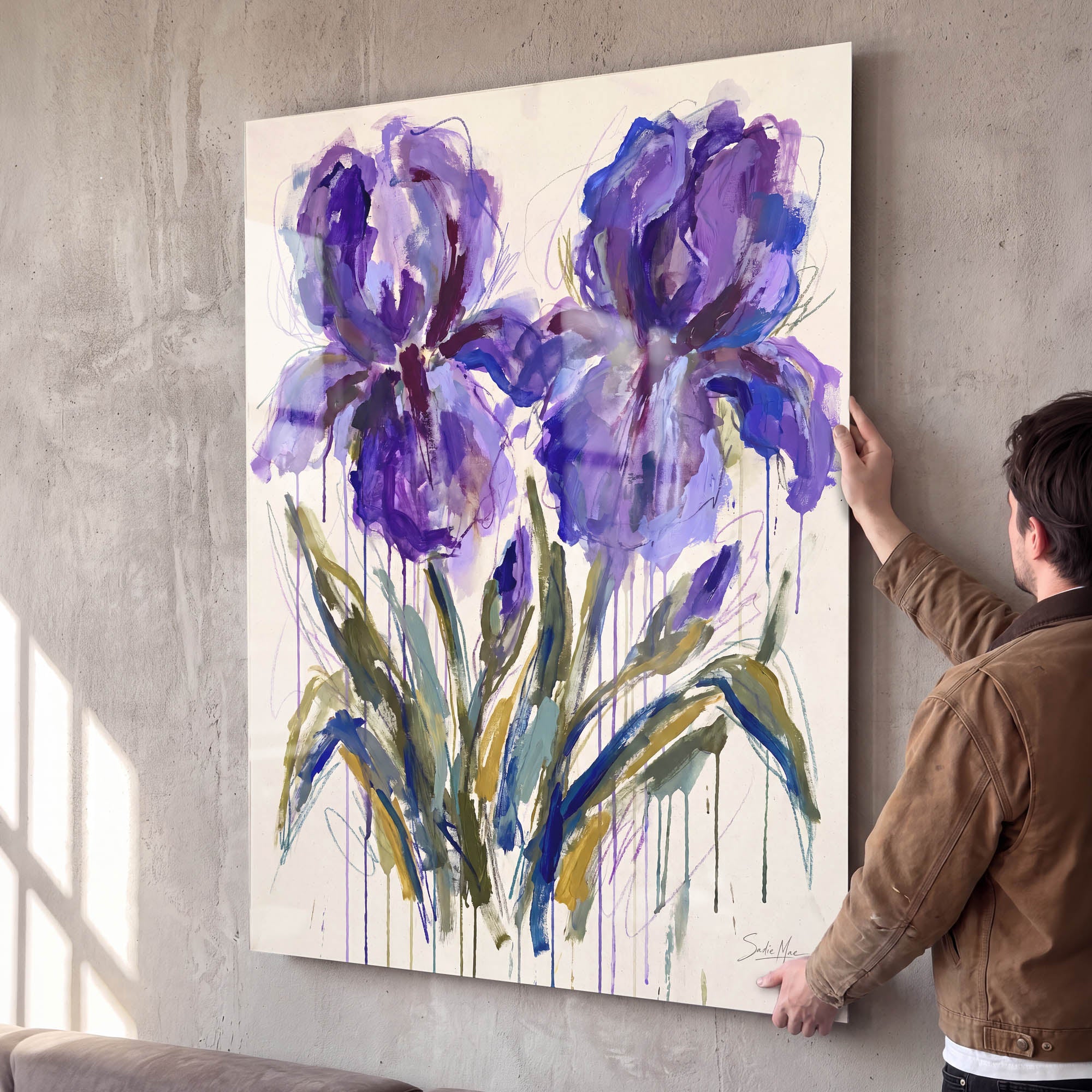 Amethyst Irises