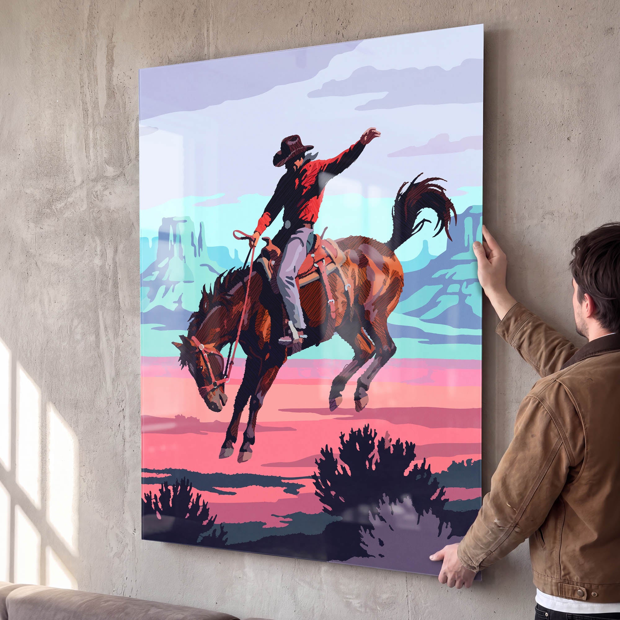 Rodeo in Red