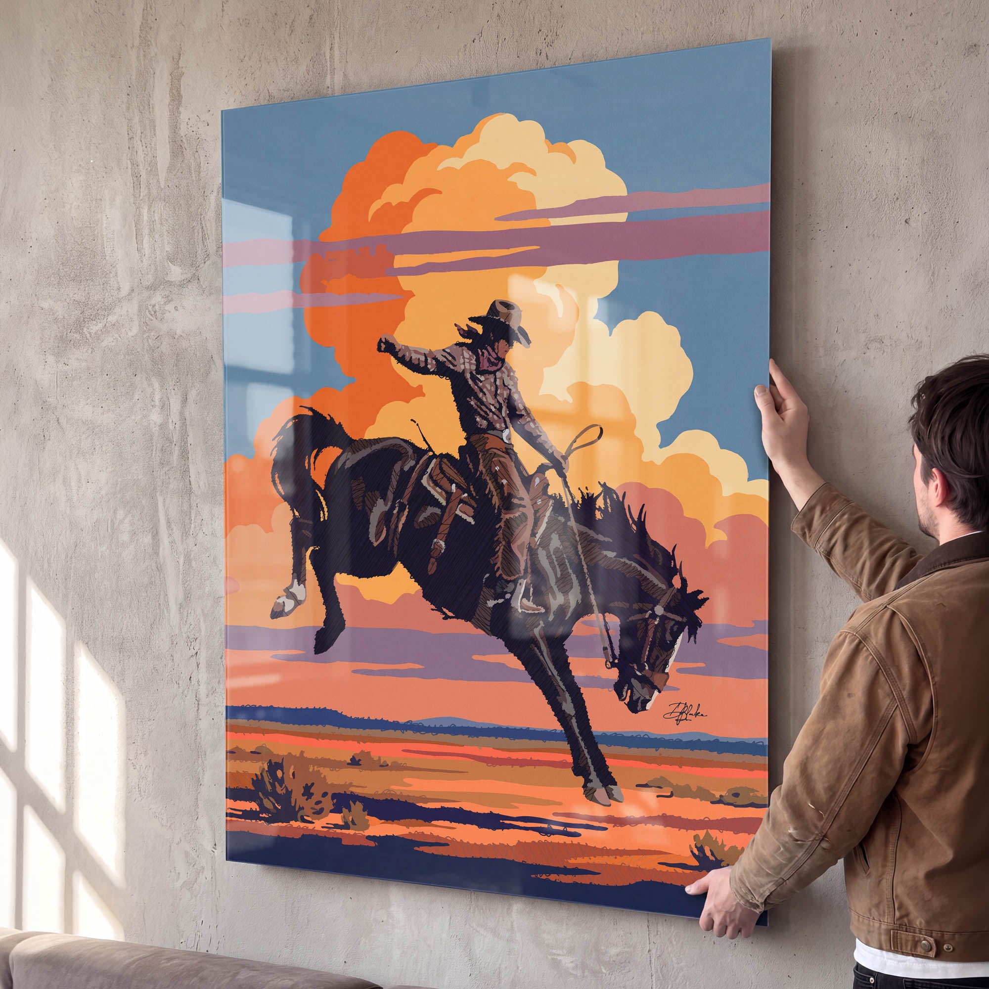 Sunset Bronco