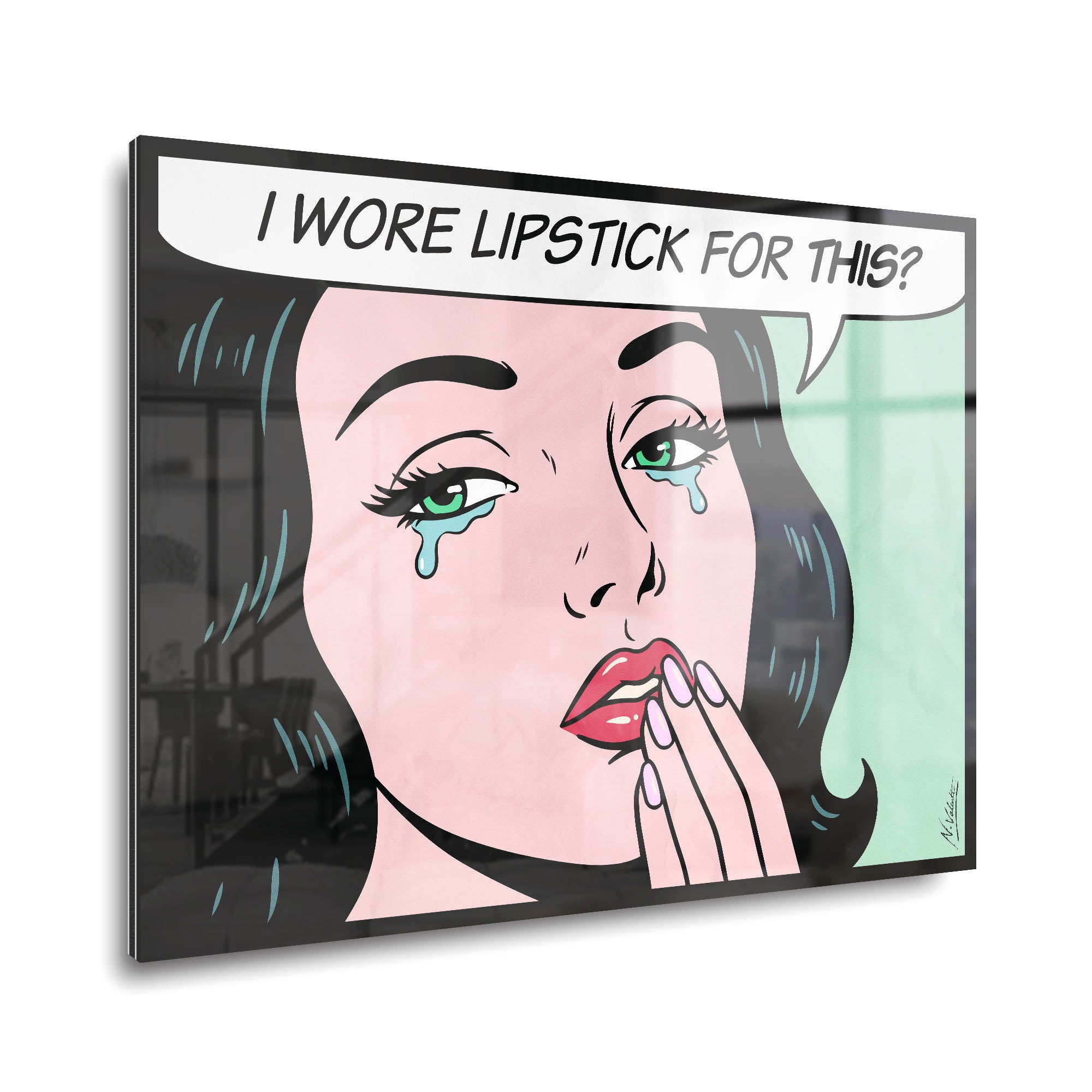 Lipstick for this?