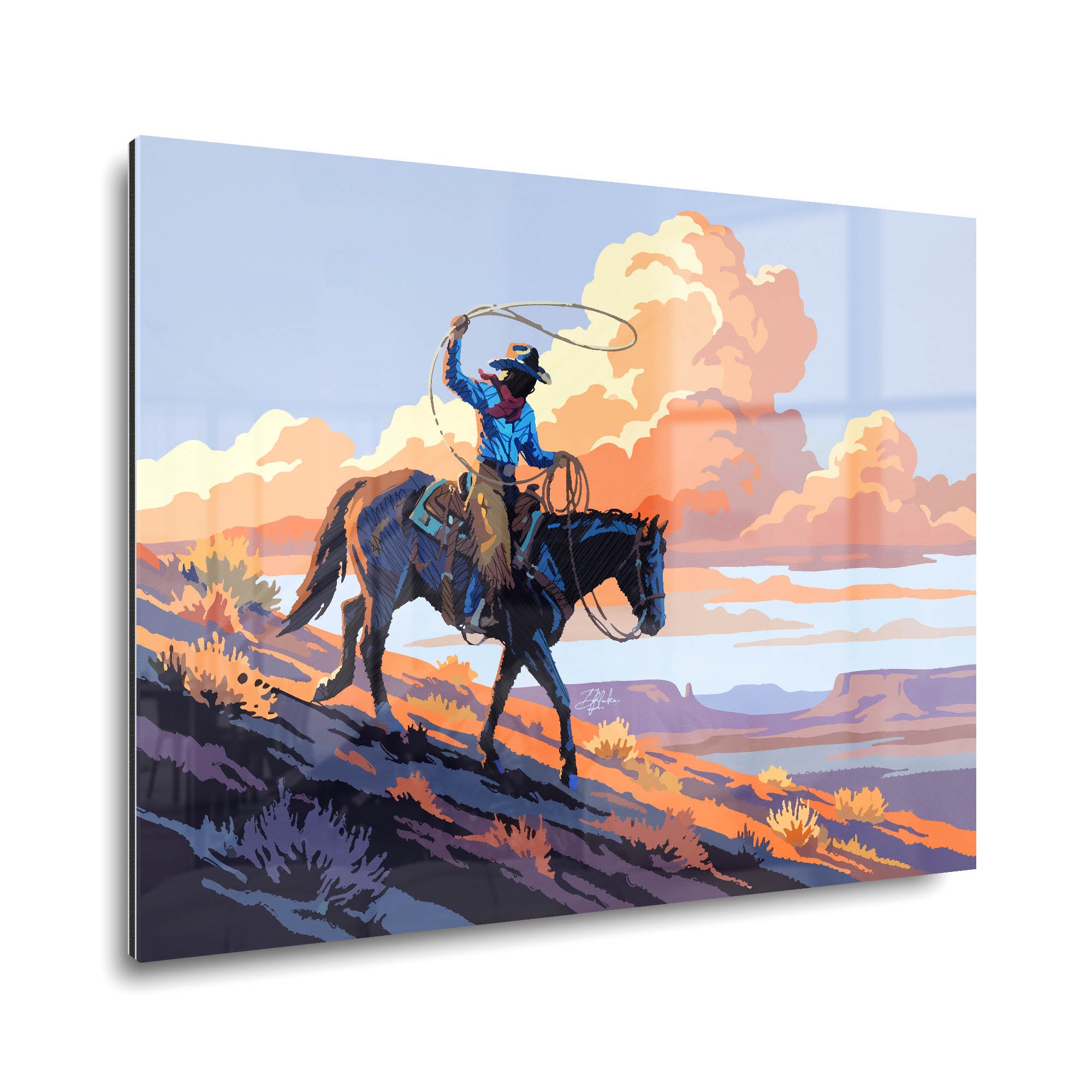Cloudbank Cowgirl