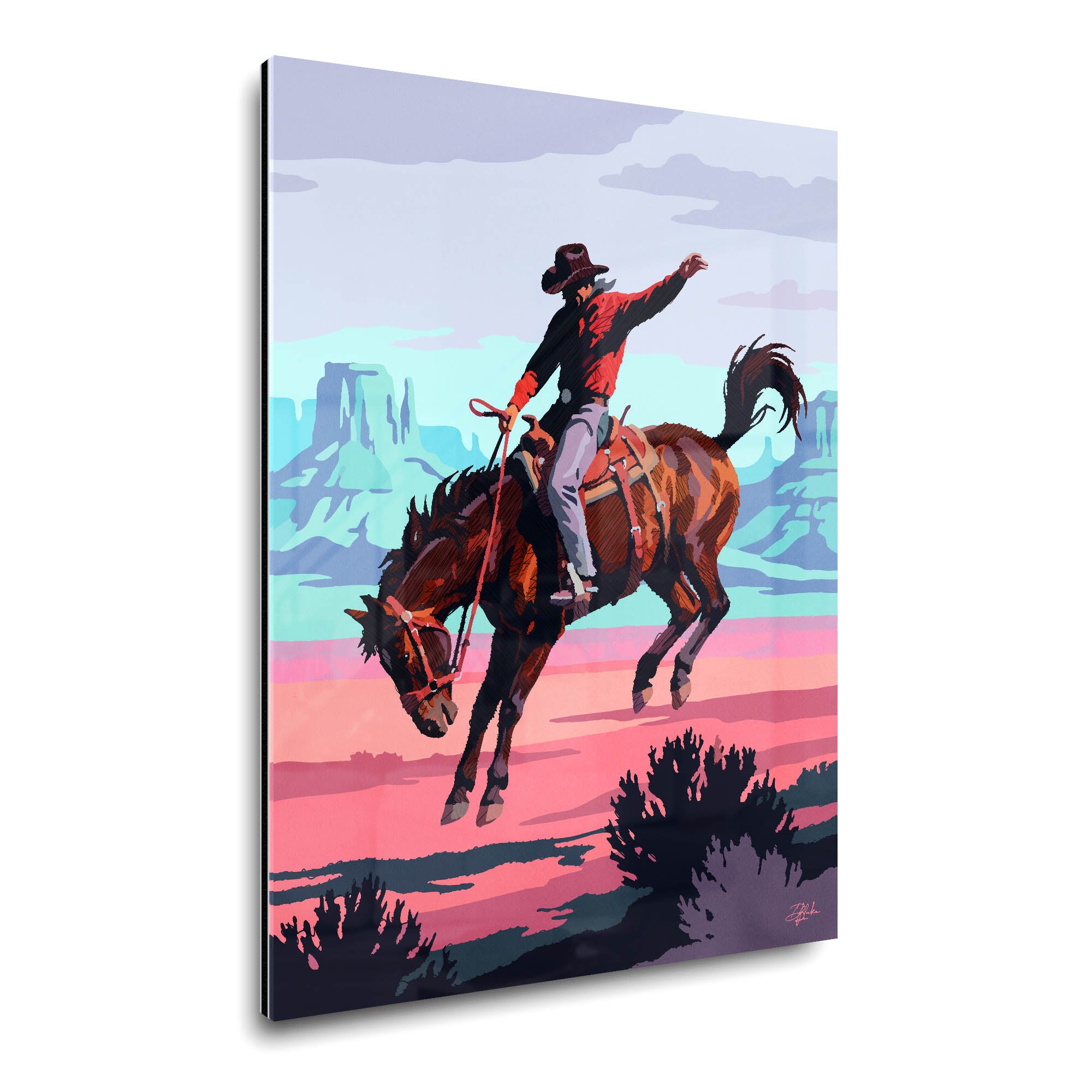 Rodeo in Red