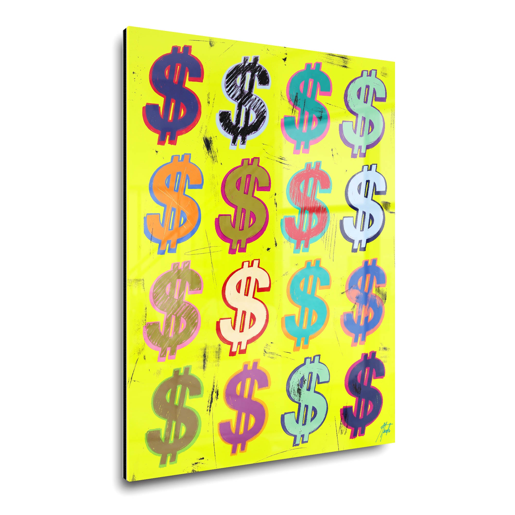 Dollar Signs — Yellow