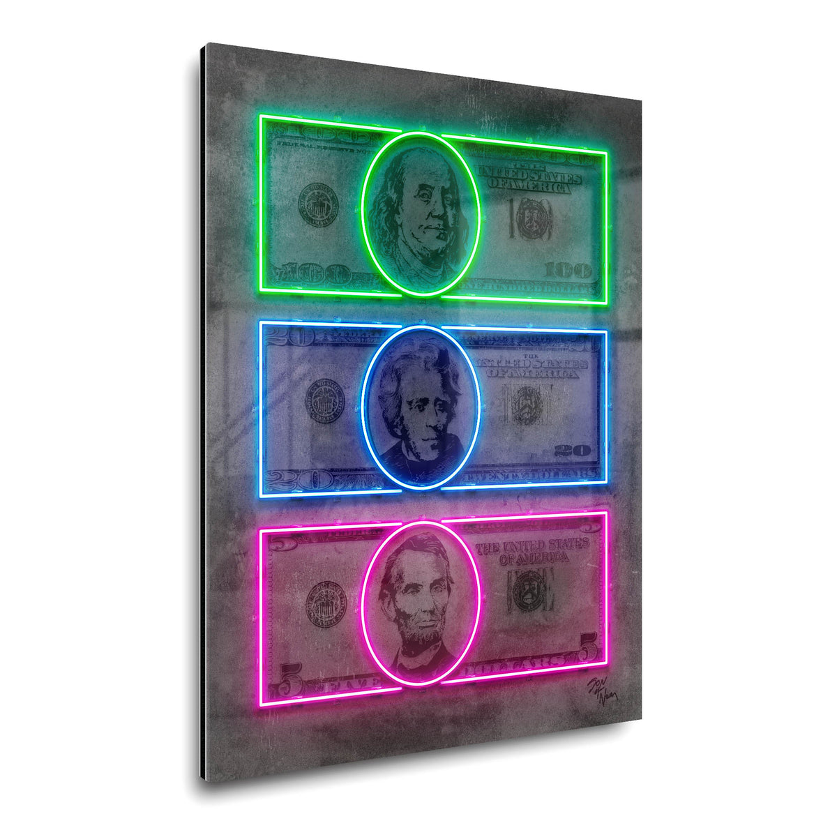 Dollar Bills ‘Neon’