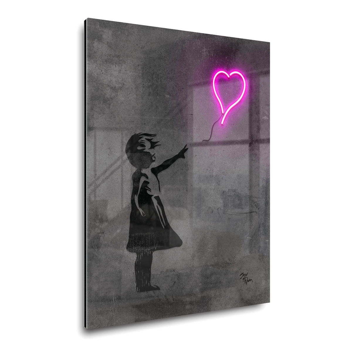 Banksy Balloon ‘Neon’