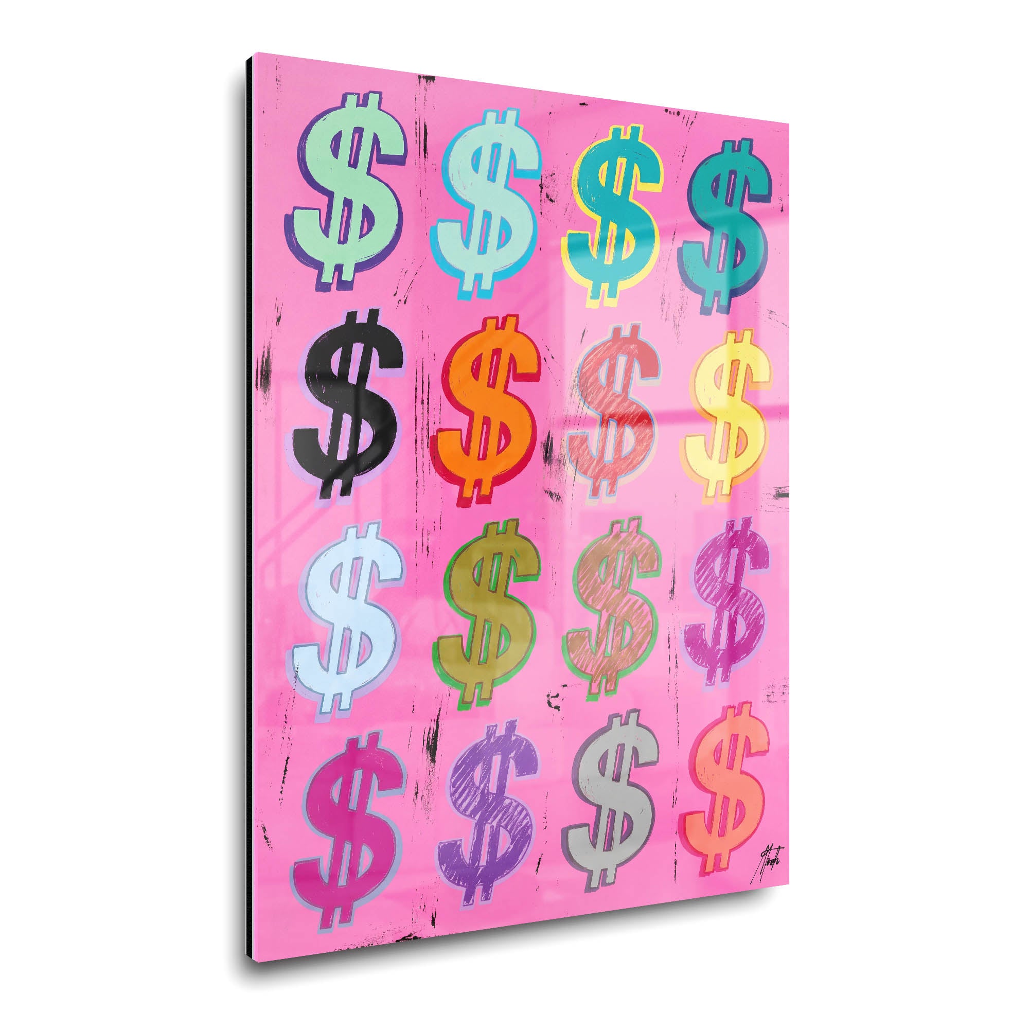 Dollar Signs — Pink