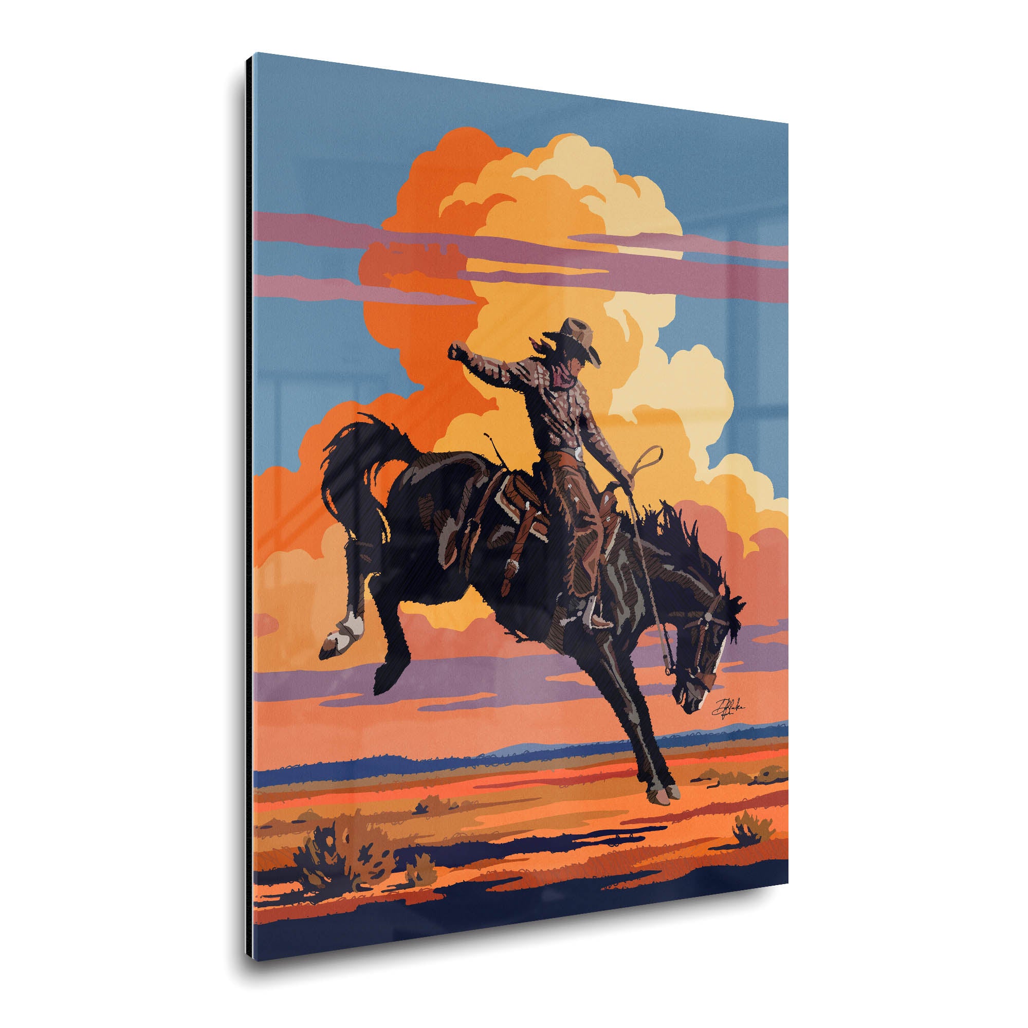 Sunset Bronco