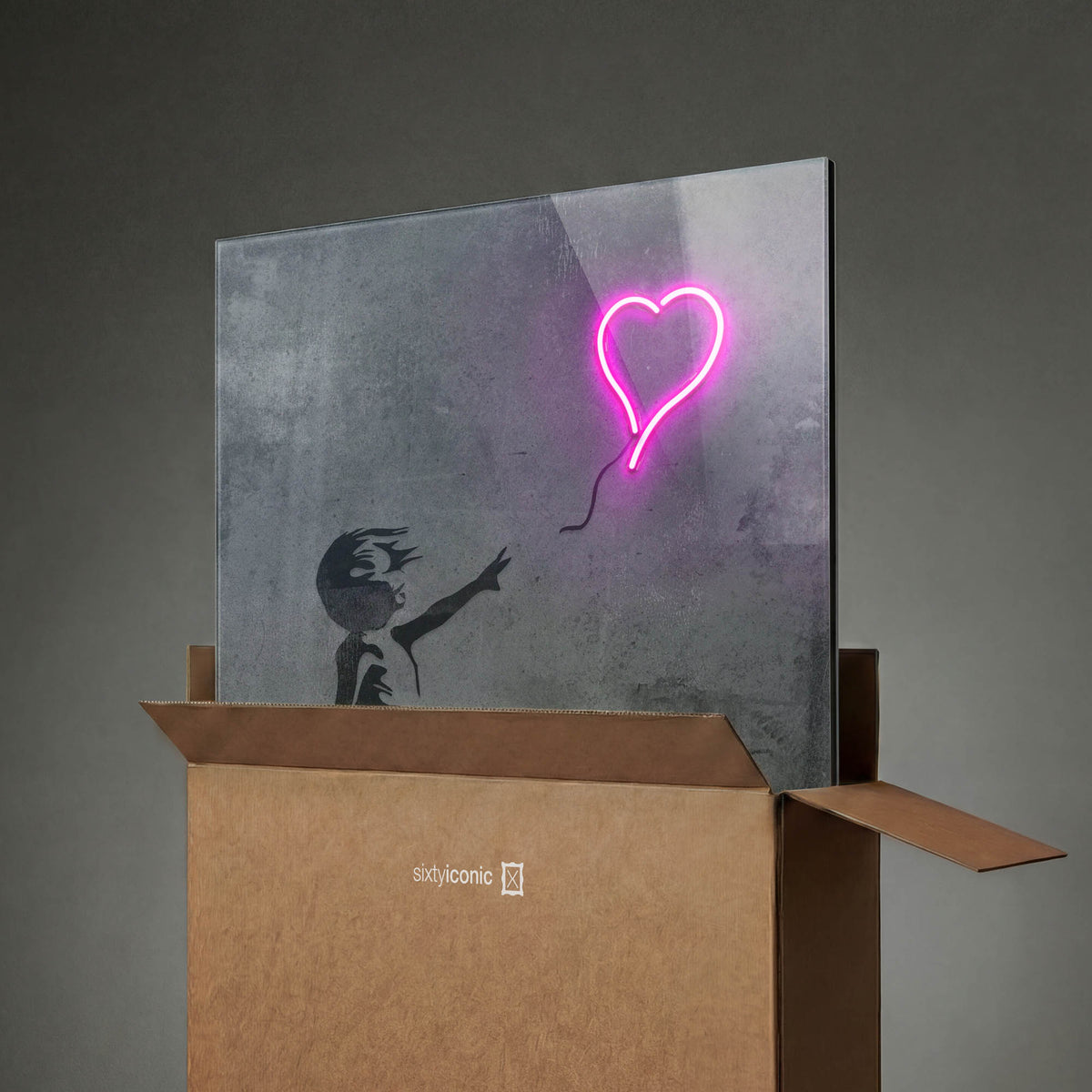 Banksy Balloon ‘Neon’