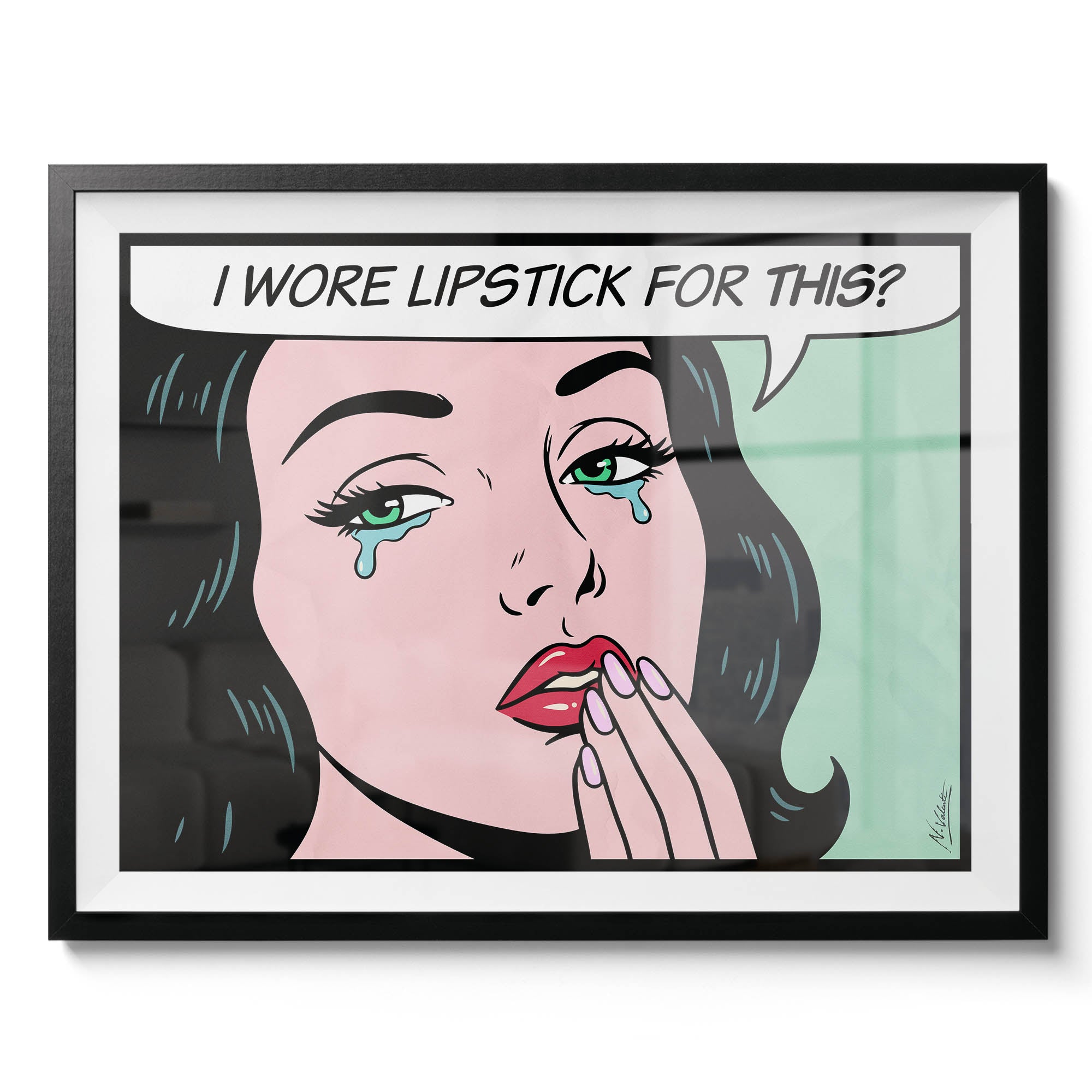 Lipstick for this?