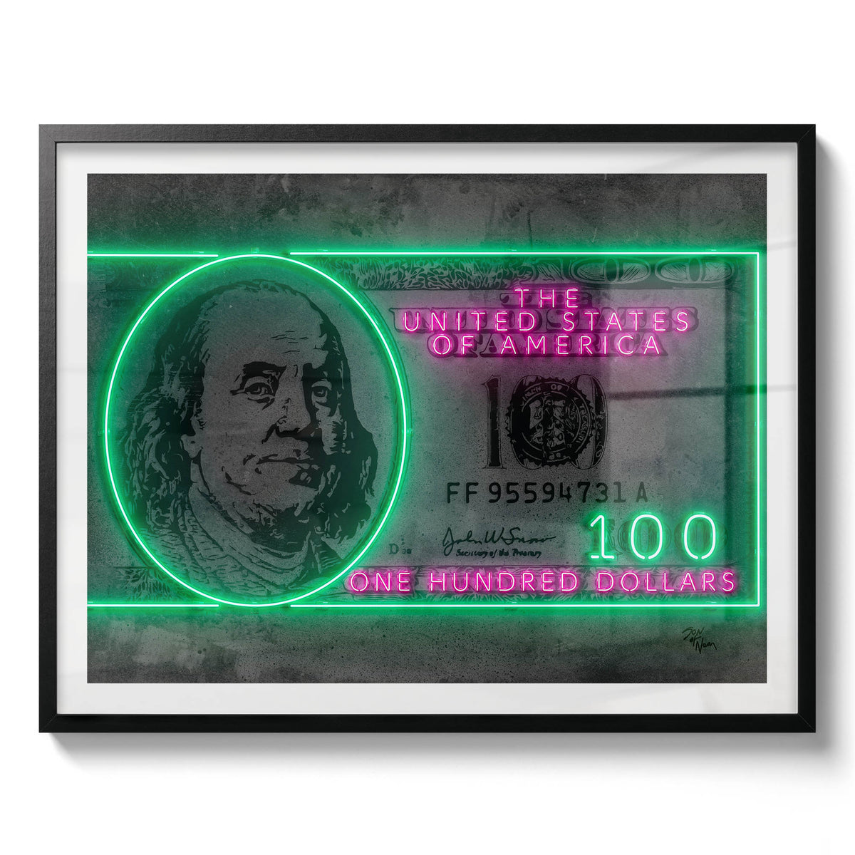 Benjamin Dollar ‘Neon’