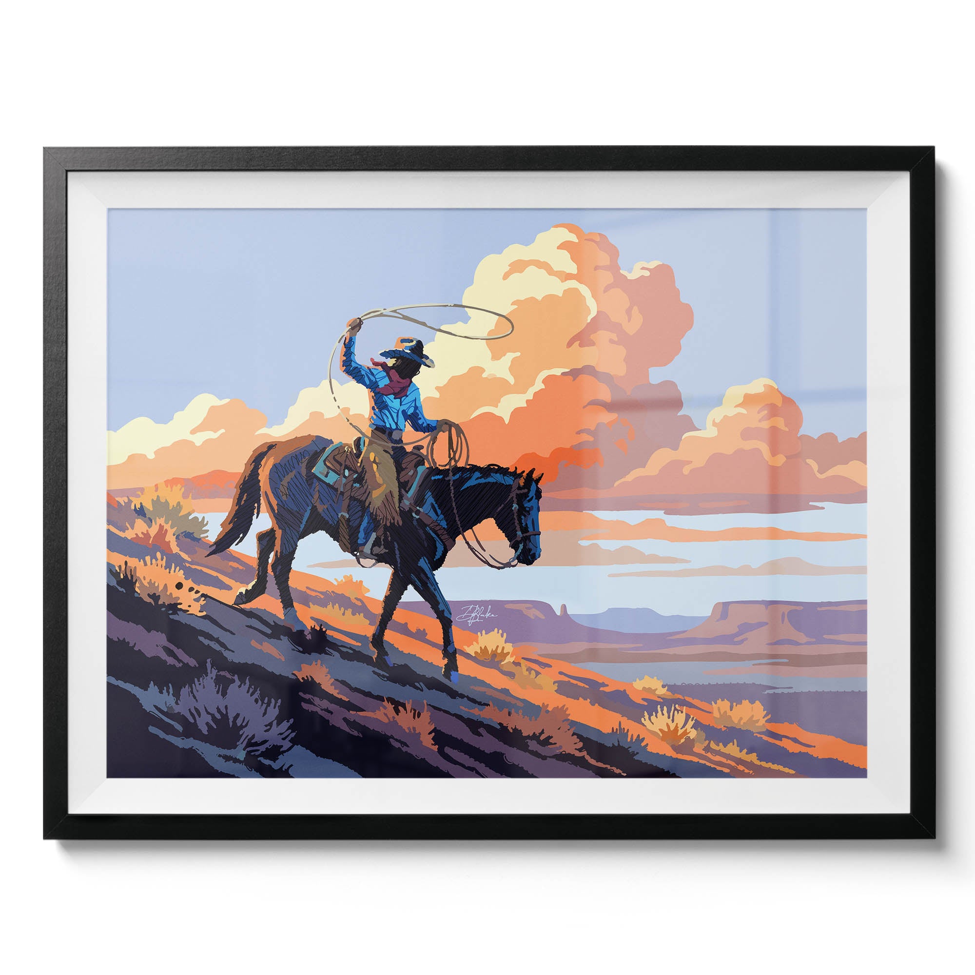 Cloudbank Cowgirl