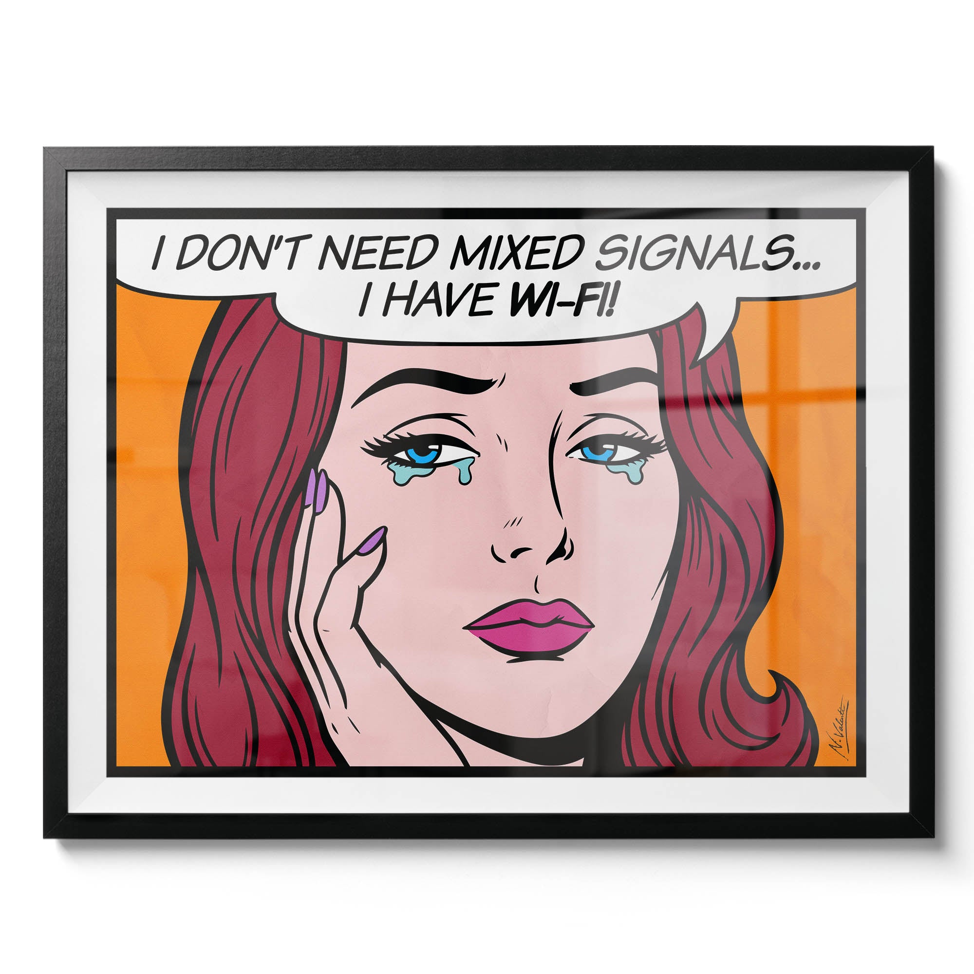 Mixed signals...