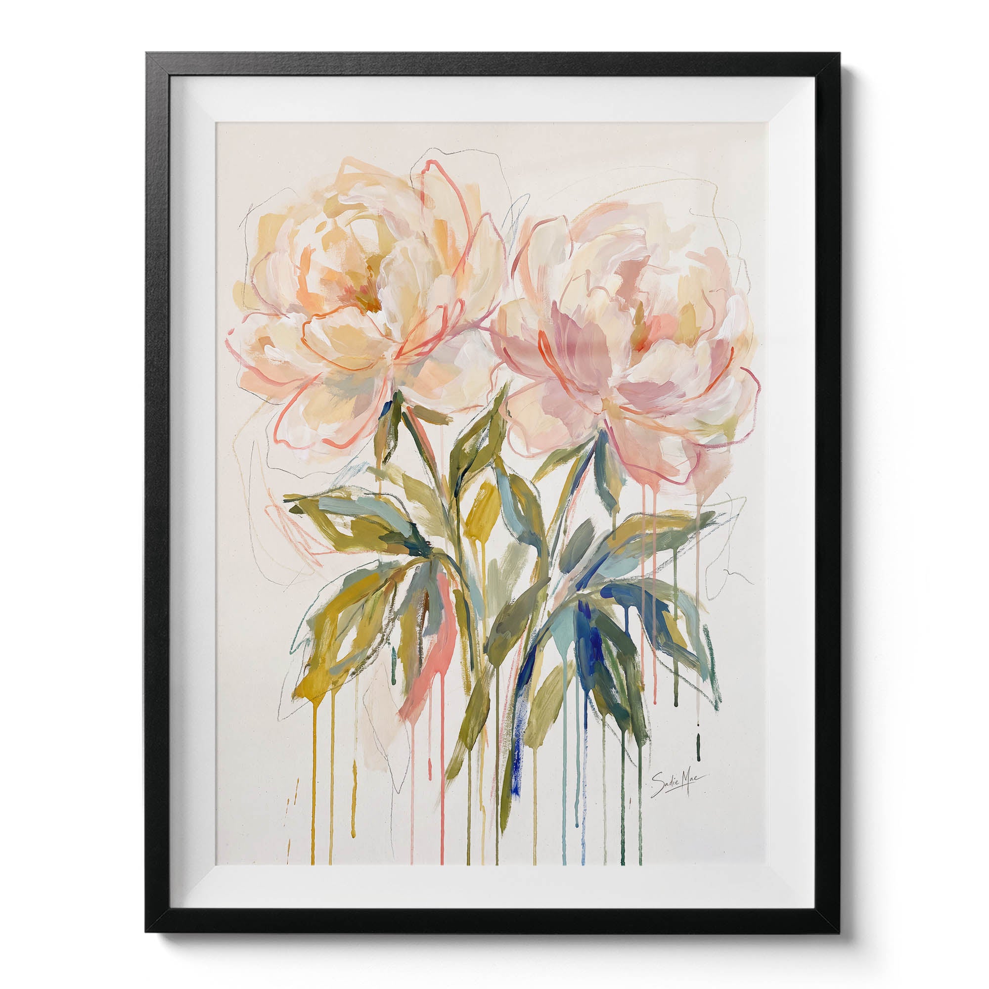 Coral Peonies