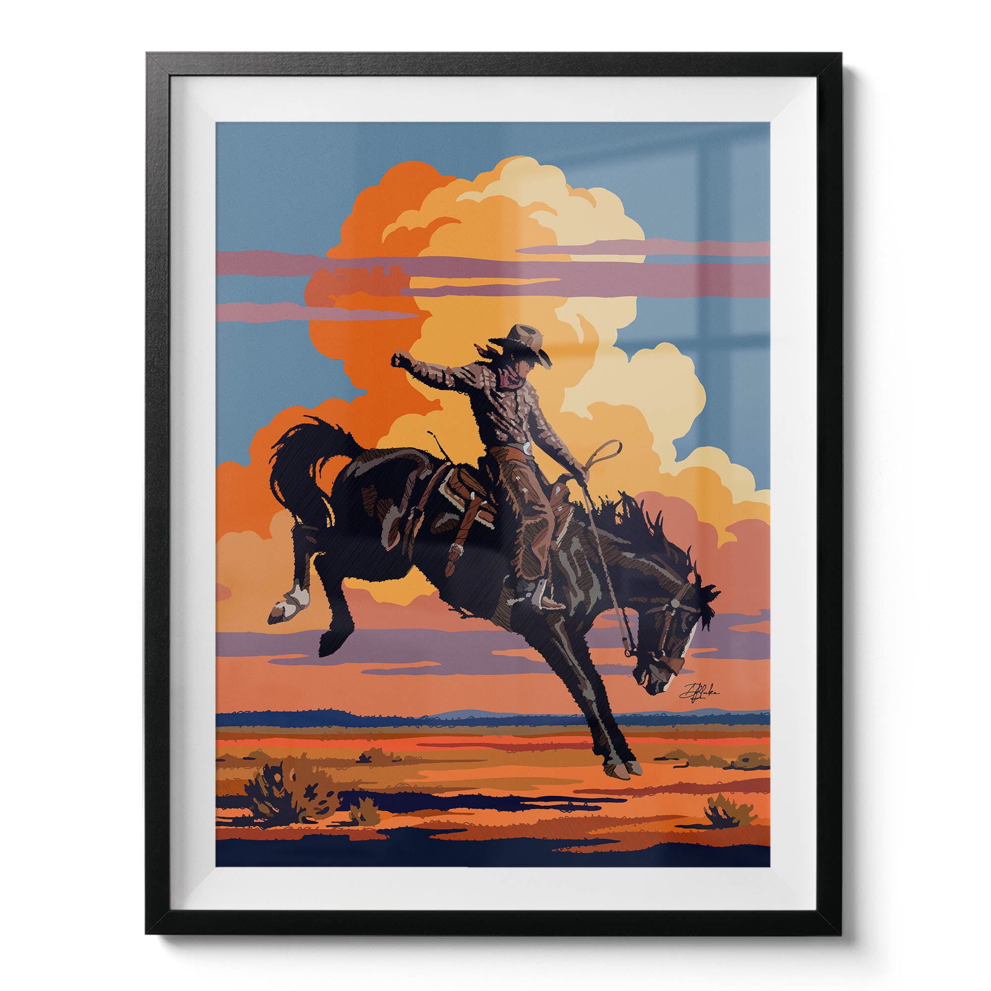 Sunset Bronco