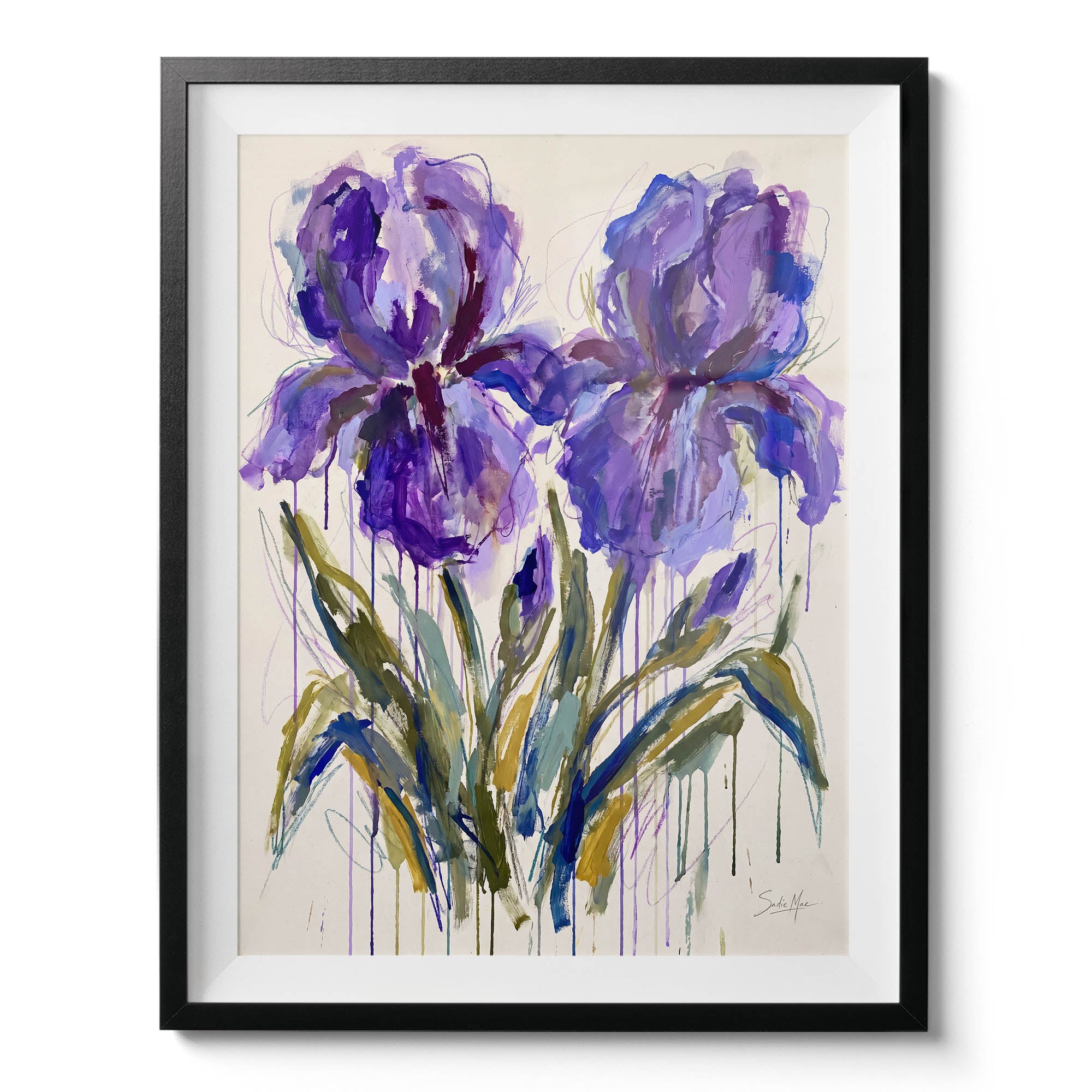 Amethyst Irises
