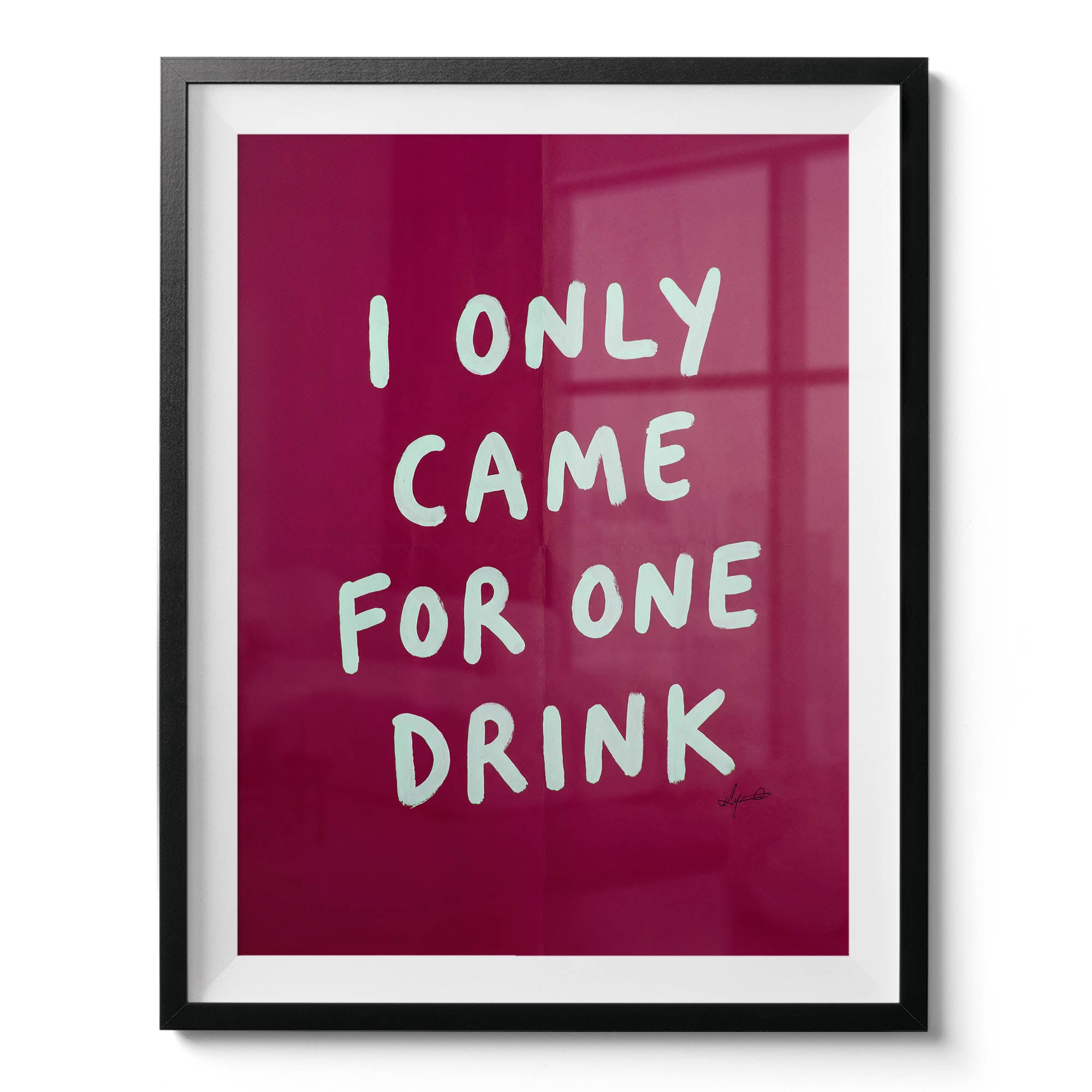 Only One Drink