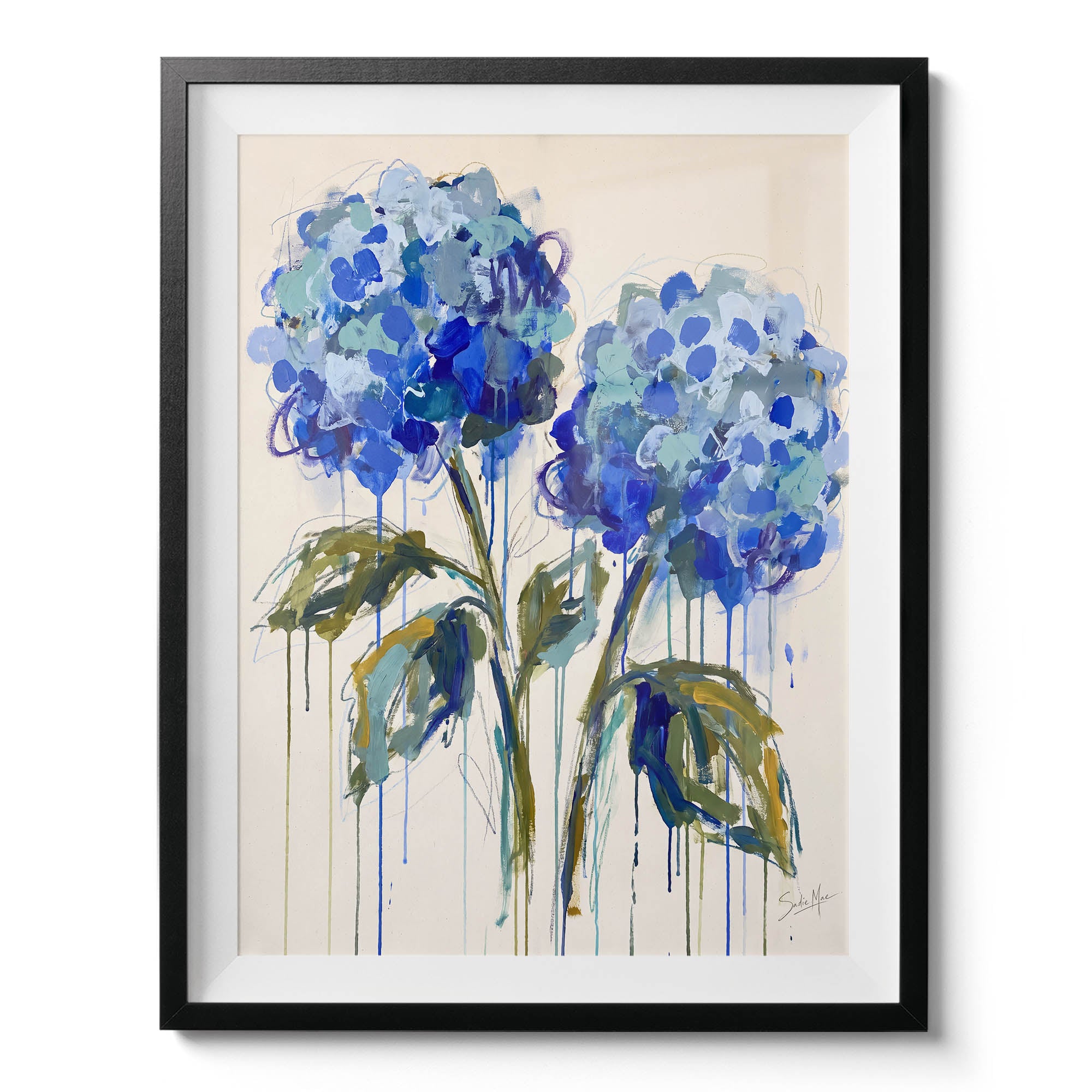Azure Hydrangeas