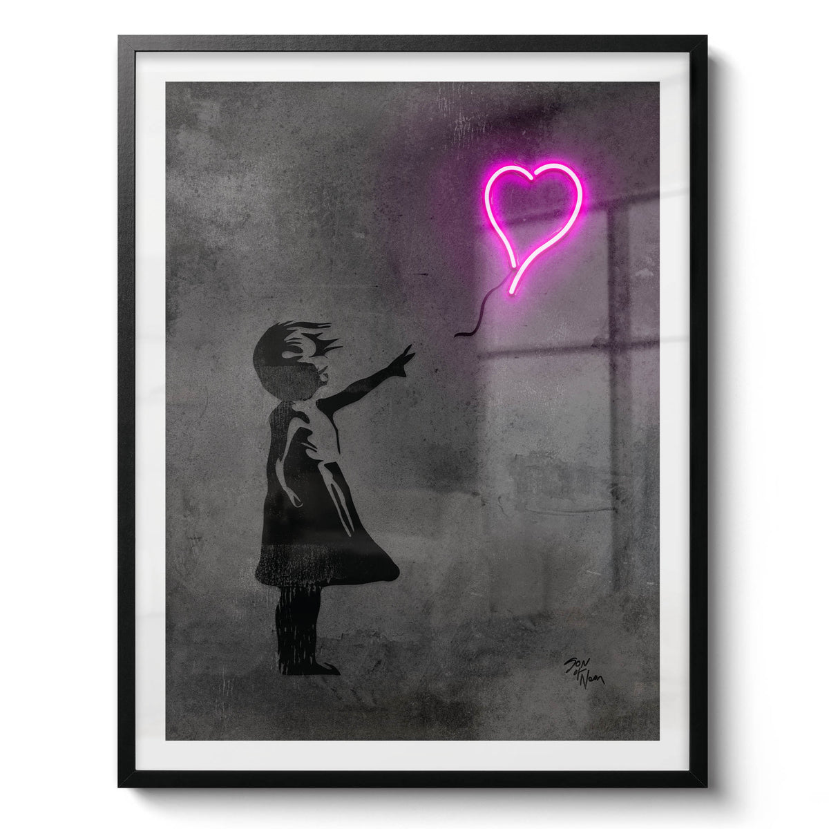 Banksy Balloon ‘Neon’