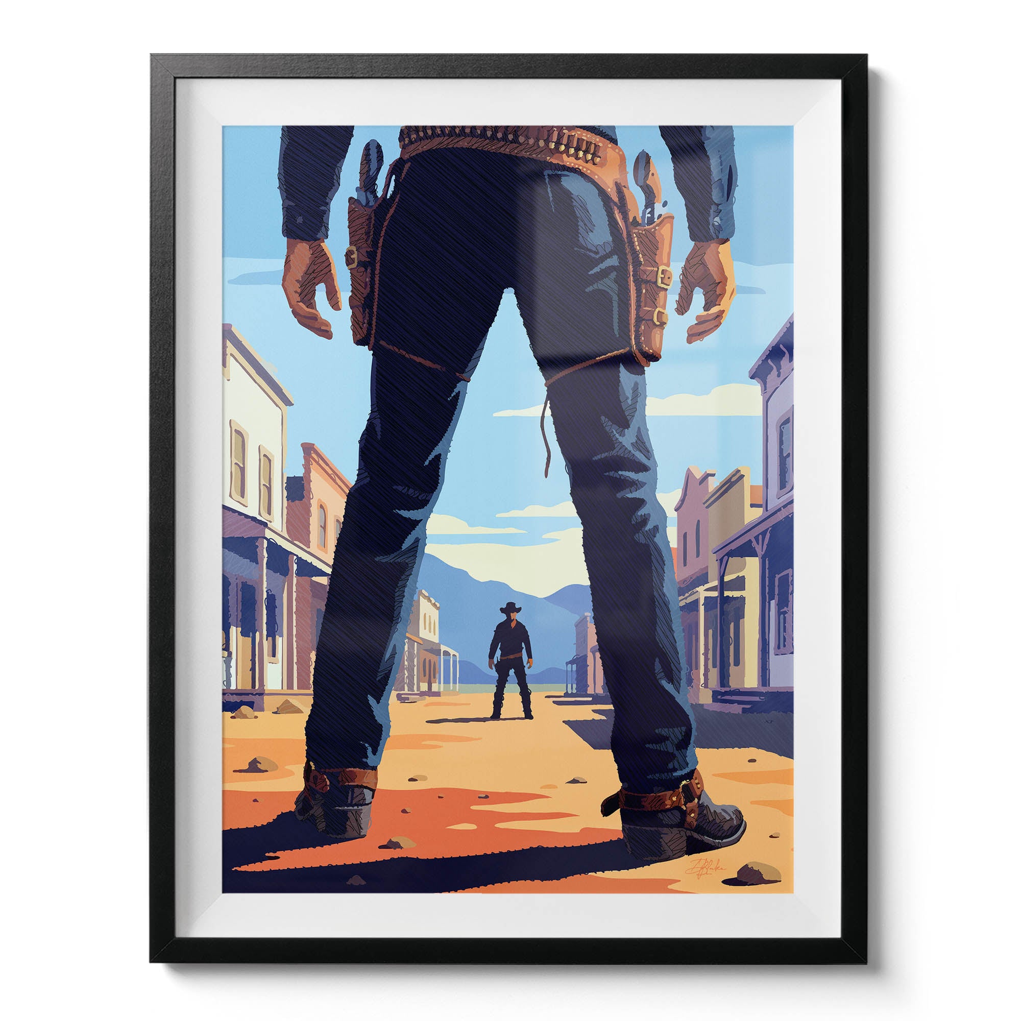 Between the Holsters