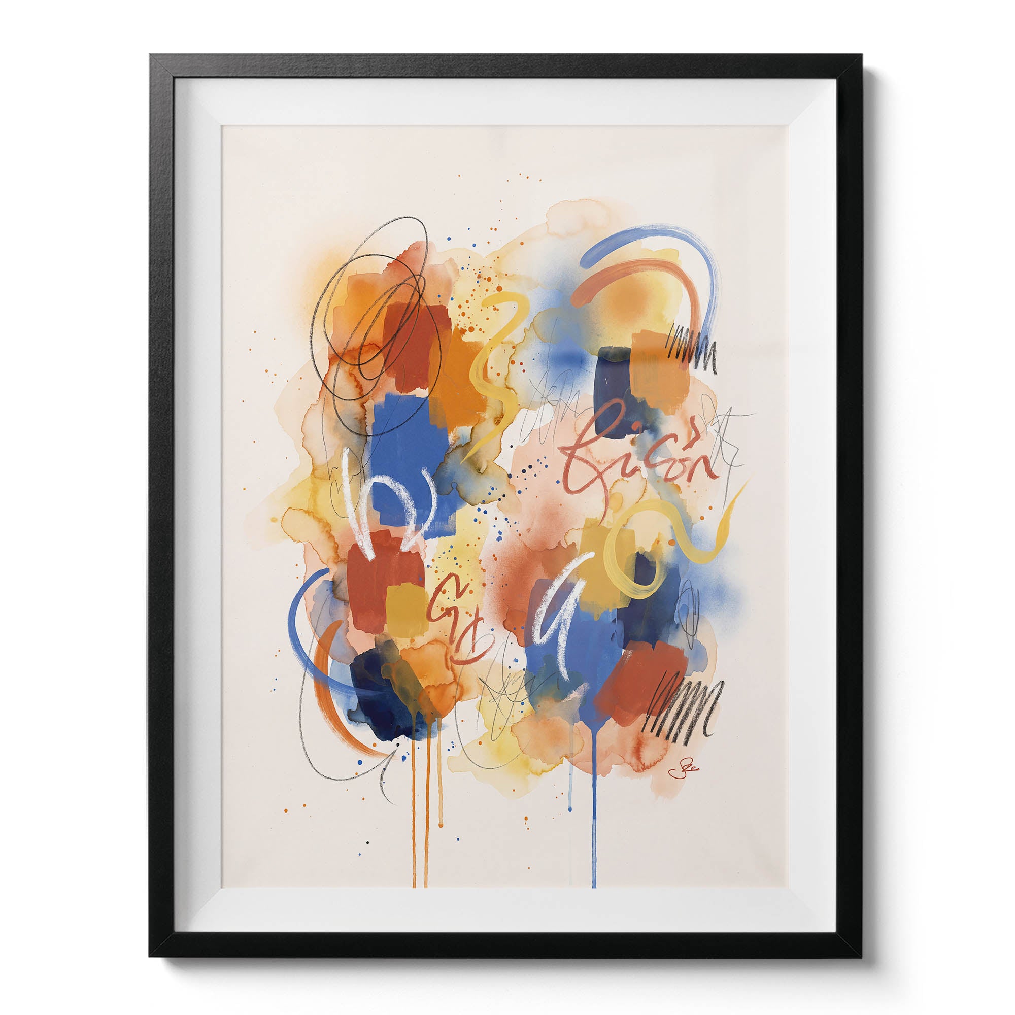 Ochre Rhythm No. 1