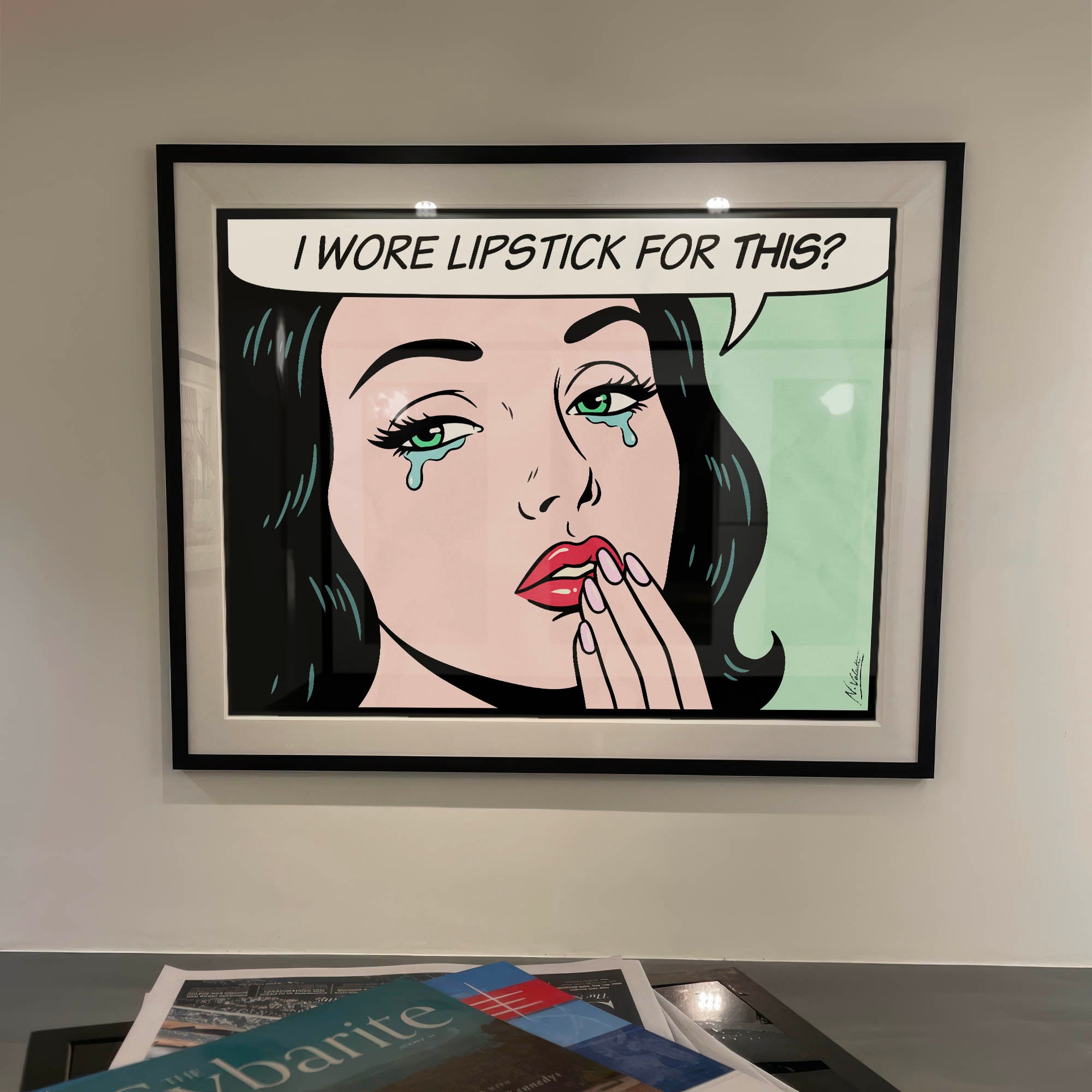 Lipstick for this?